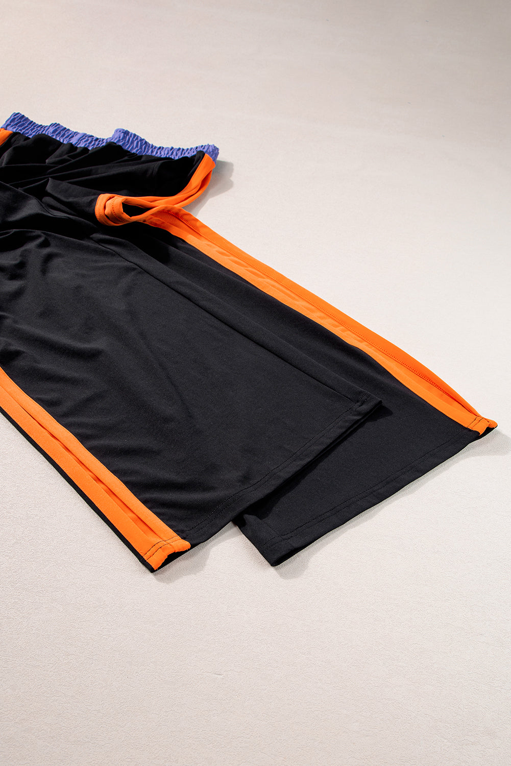 Colour Block Cap Sleeve Tee & Crop Wide Leg Trousers Set | 8 Colours
