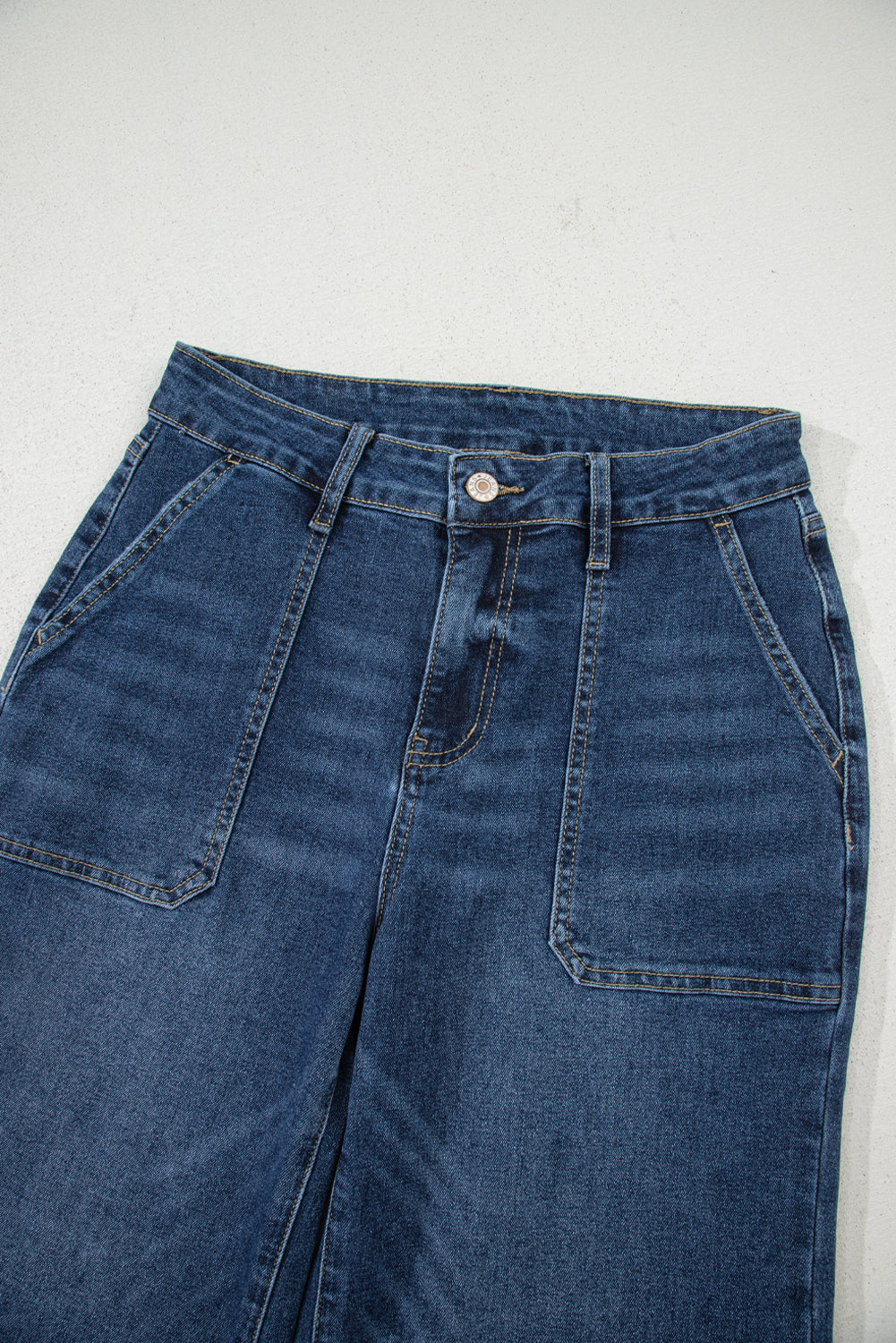 Women's Women's Cropped High Rise Wide Leg Jeans 3 Colours Sizes 4-16 at LivelyLooks