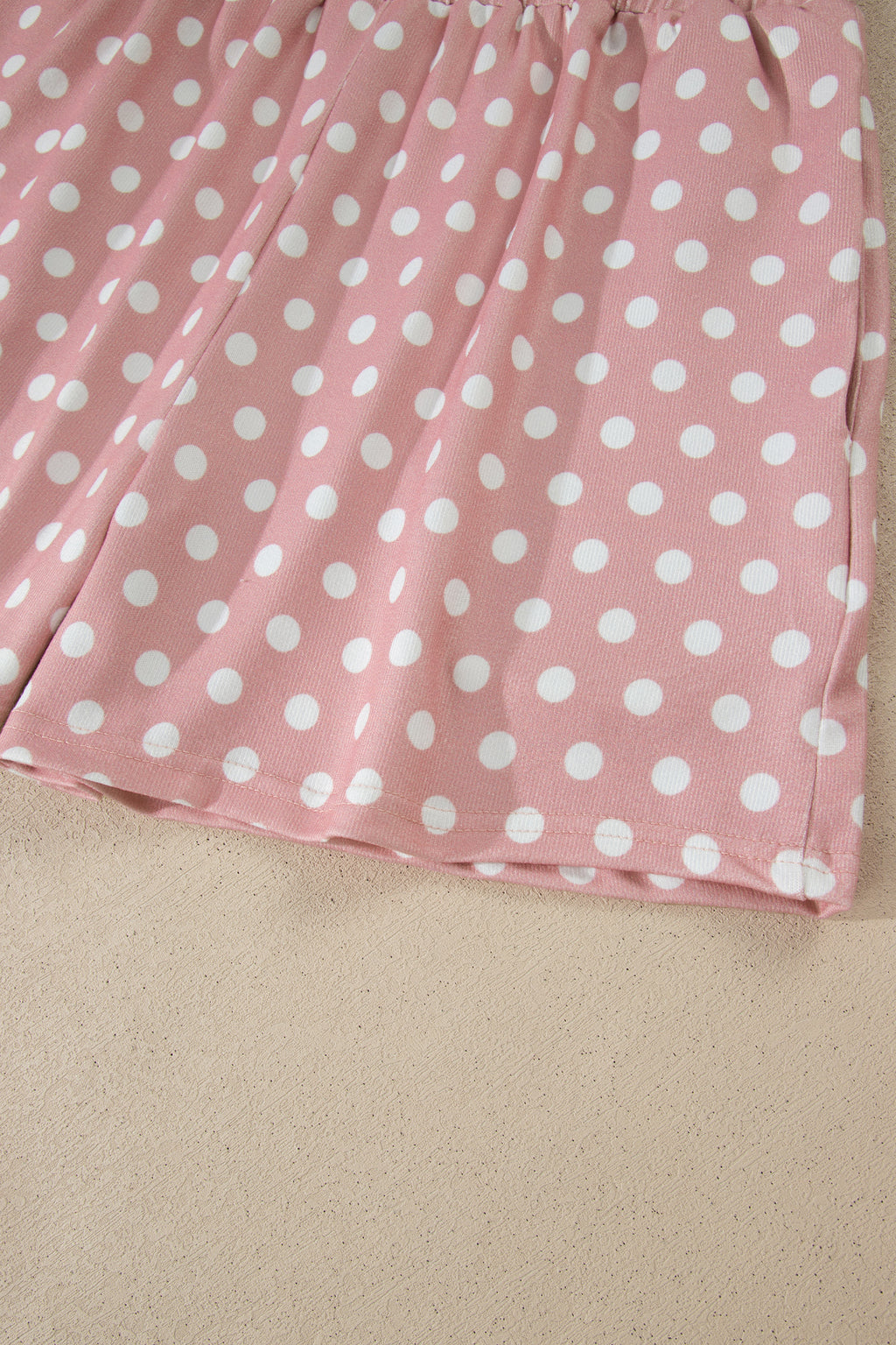 LivelyLooks Polka Dot Print Short Sleeve Top & Shorts Co-ord Set S-2XL women's fashion