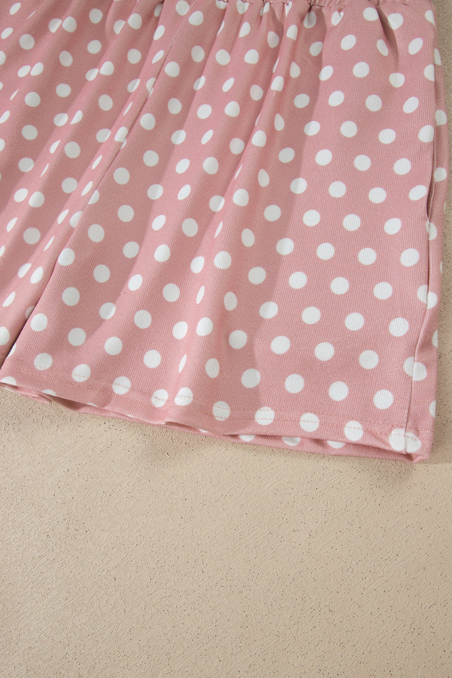 LivelyLooks Polka Dot Print Short Sleeve Top & Shorts Co-ord Set S-2XL women's fashion