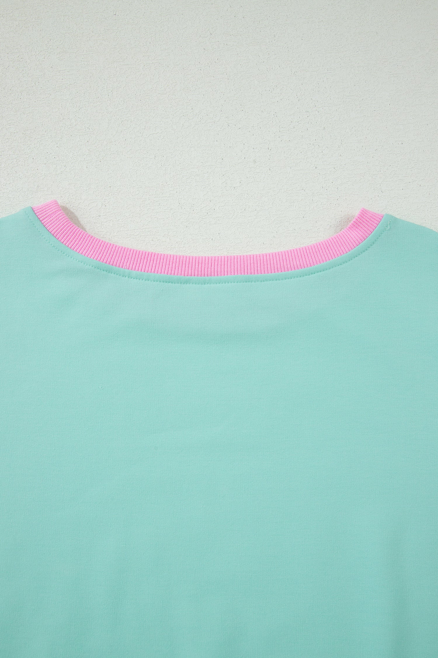 Colourblock Drop Shoulder T-Shirt & Skort 2-Piece Set Beige Black Green