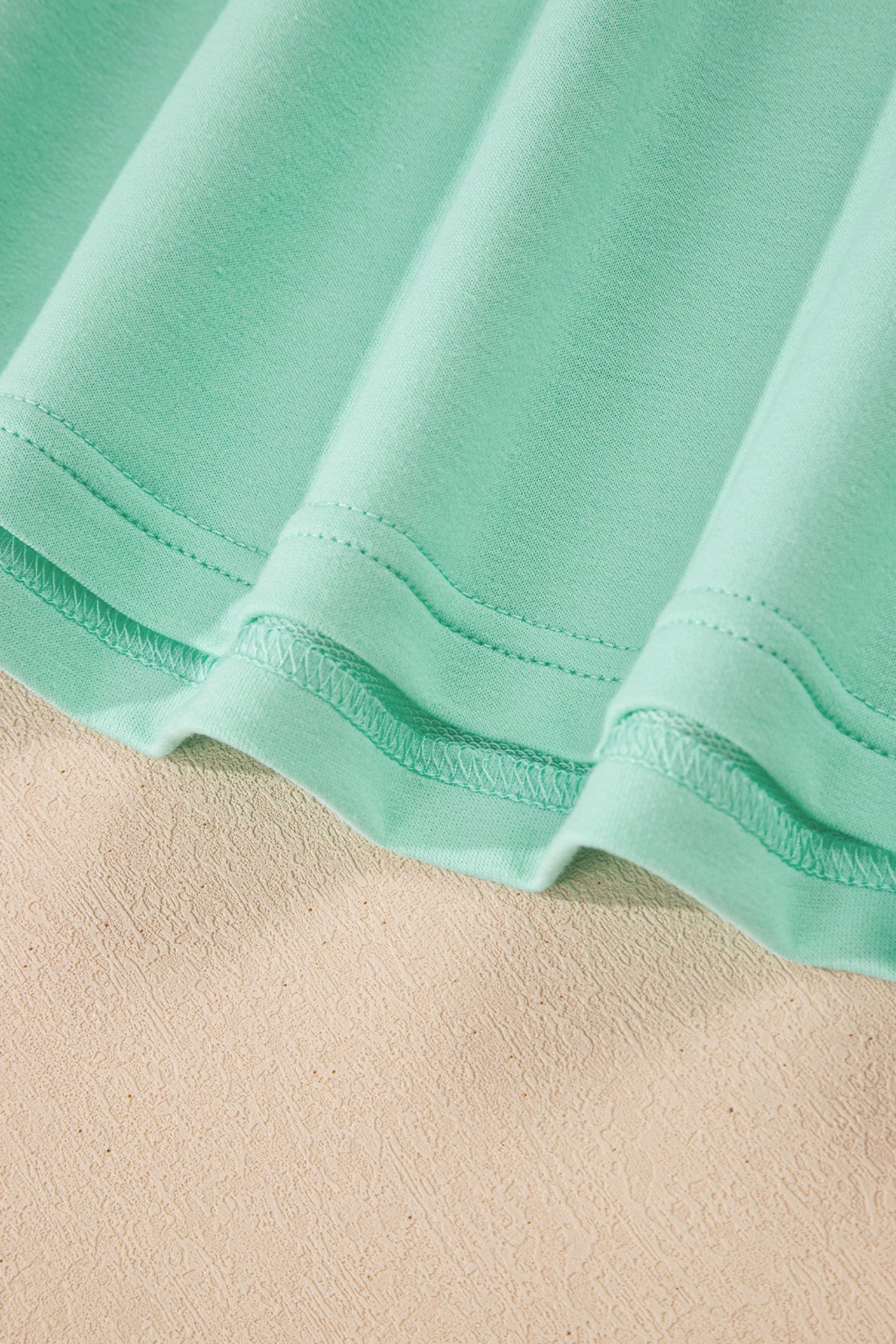V-Neck Tee & Drawstring Pant Set | Apricot Pink, Mint Green, Bonbon & Beau Blue