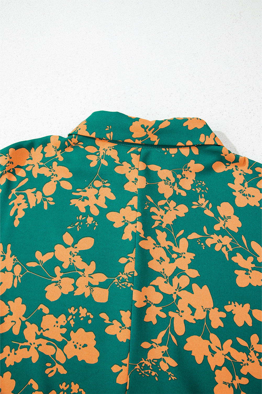 LivelyLooks Women's Floral Print Drawstring Tunic Short Dress Green Pink S-XL women's fashion