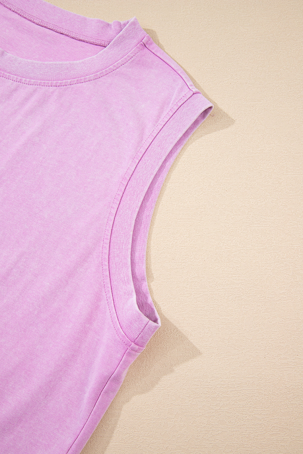 LivelyLooks Purple Mineral Wash Cotton Tank Top & Split Skirt Set | S-XL women's fashion