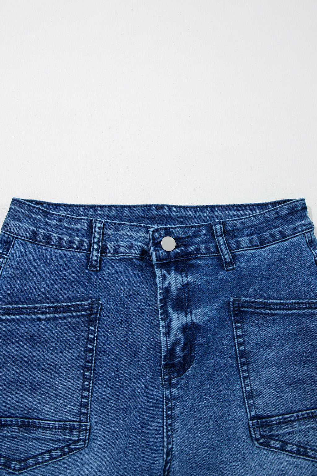 Shop Frayed Cropped Straight Leg Jeans UK 8-20 at LivelyLooks