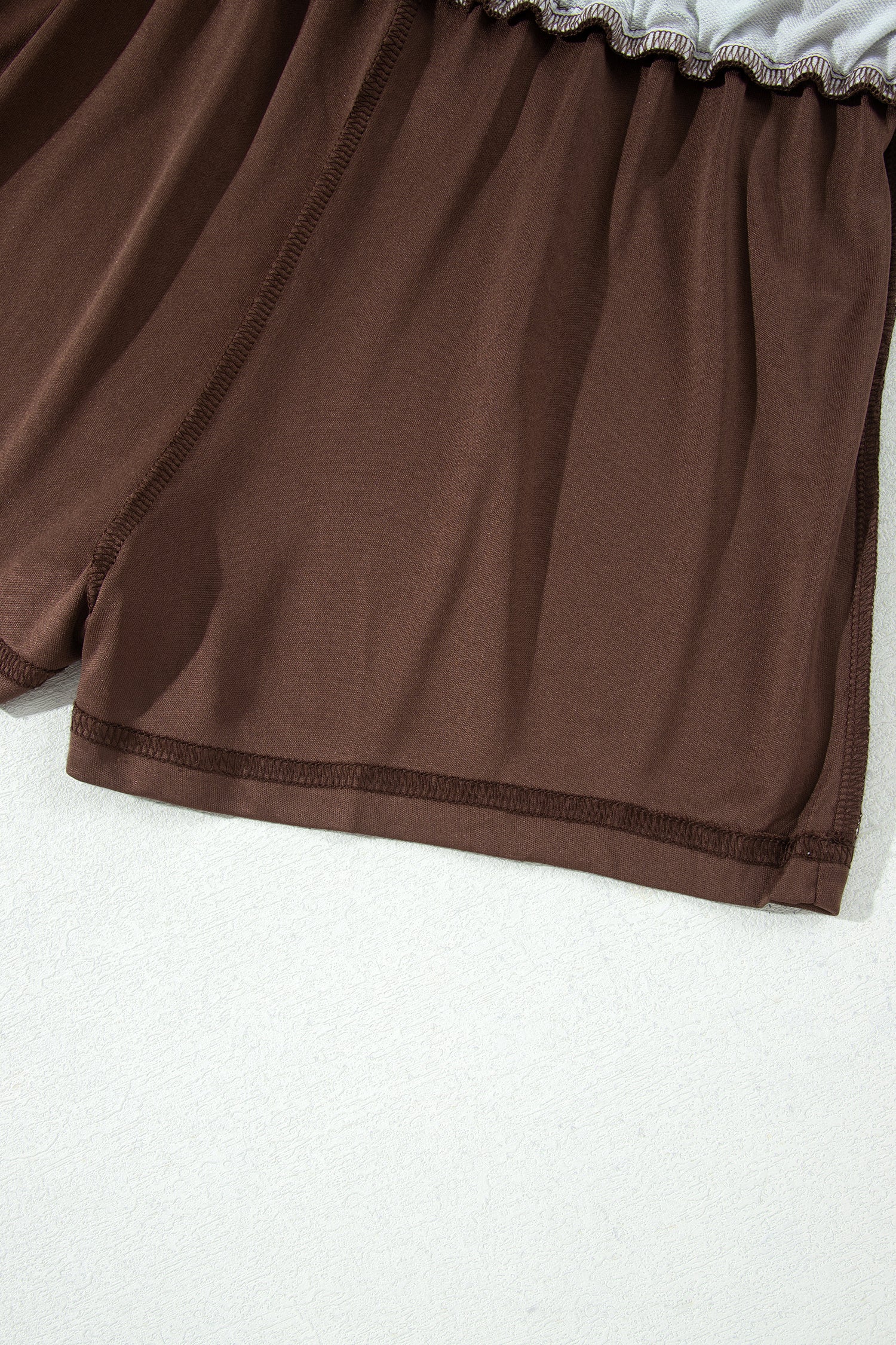 Brown Polka Dot Long Sleeve Pullover Bow Detail Skort Set | UK 8–22