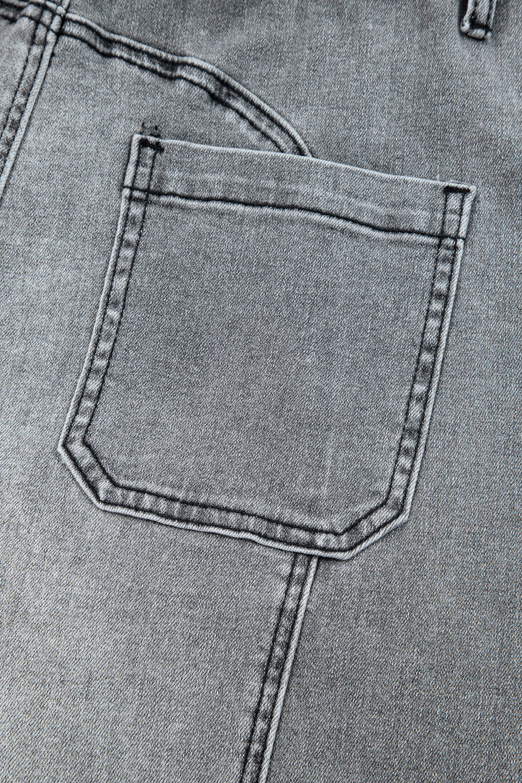 Shop Drawstring Seam Detail Raw Hem Wide Leg Denim Jeans UK 8-22 at LivelyLooks