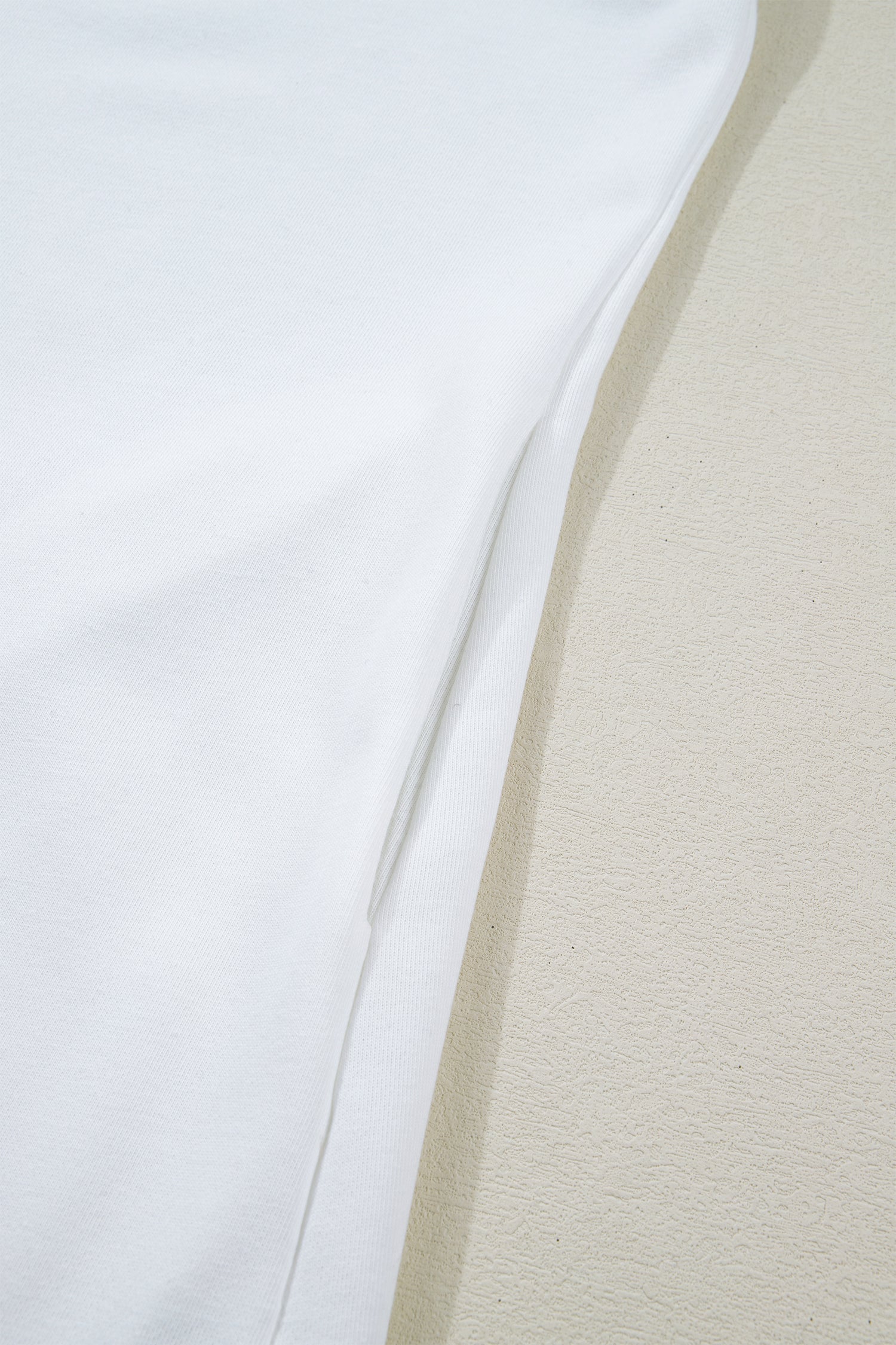Shop White Stripe Patchwork Split Neck Ruffle Trim Sleeveless Mini Dress at LivelyLooks
