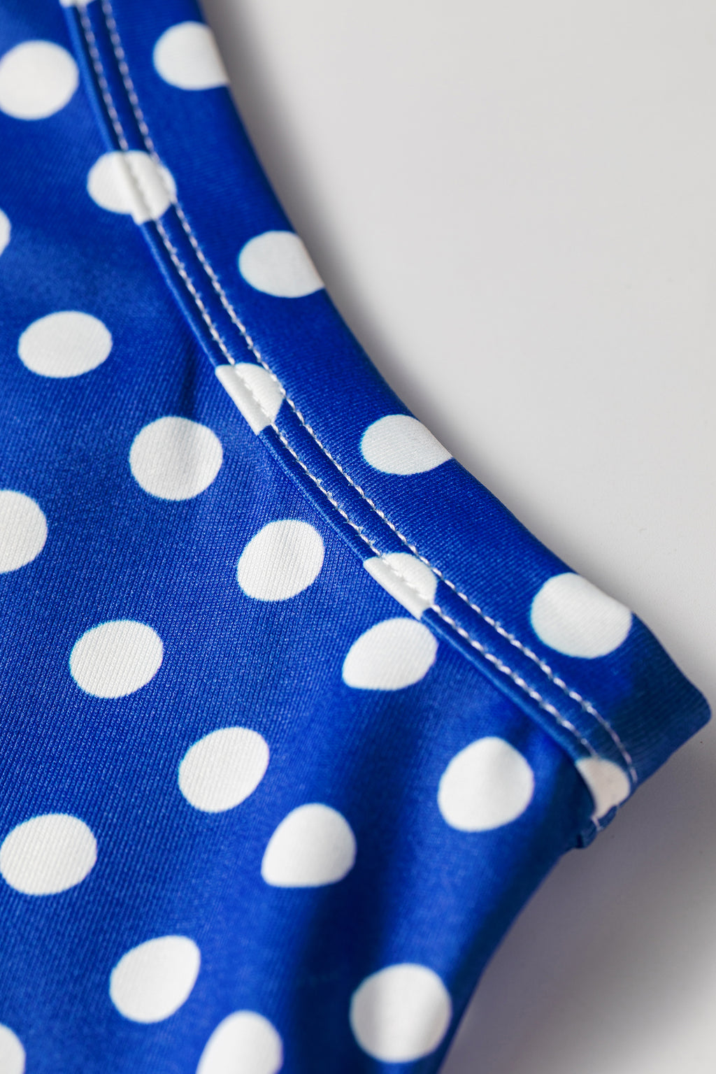 Polka Dot Halter Tank & Wide Leg Pants 2-Piece Set Blue & Pink