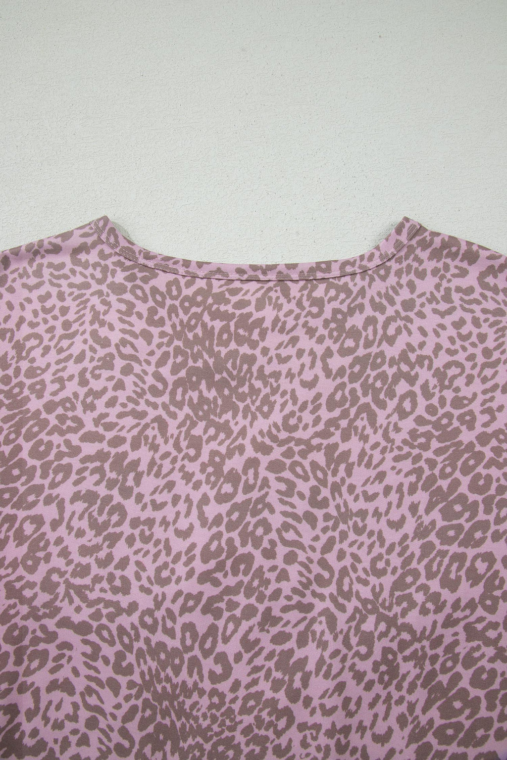 LivelyLooks Khaki Leopard Retro Studded Star Patch Loose Tee Animal Print T-Shirt Boho Top women's fashion