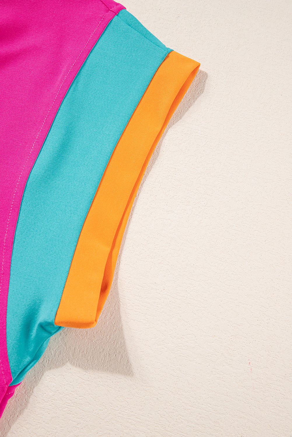 Colour Block Cap Sleeve Tee & Crop Wide Leg Trousers Set | 8 Colours