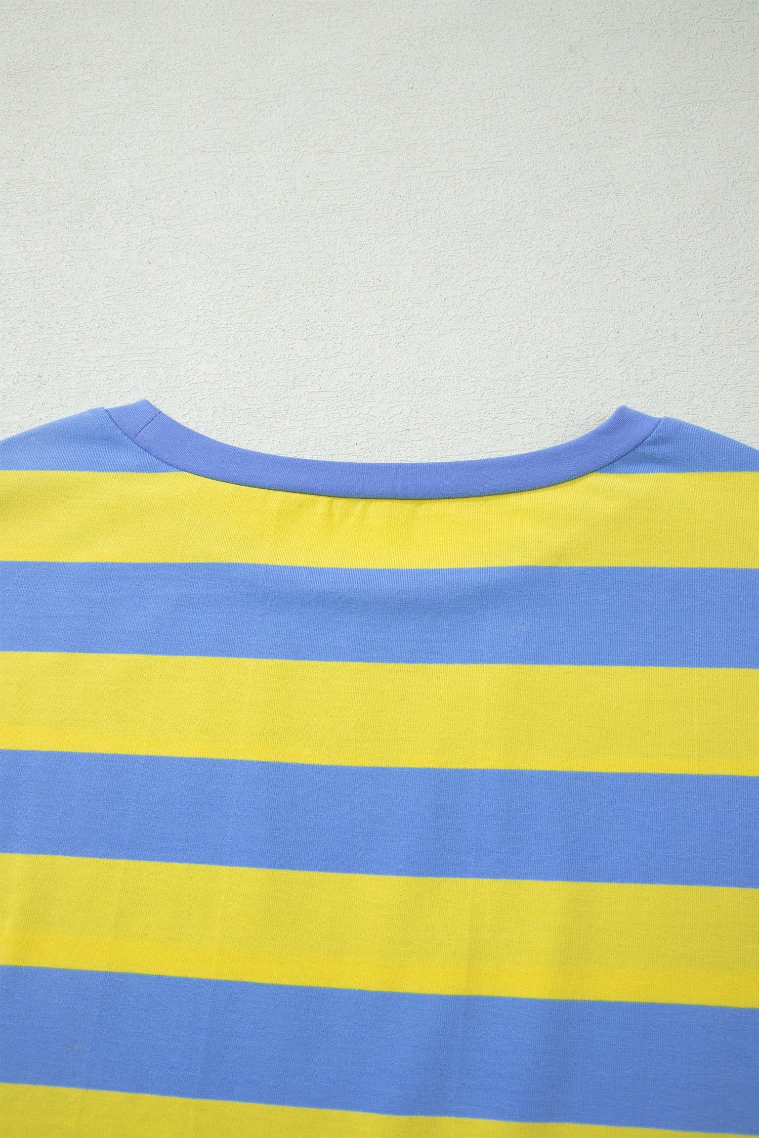 Striped Dolman Tee & Drawstring Skort Set – Pink, Rose & Yellow