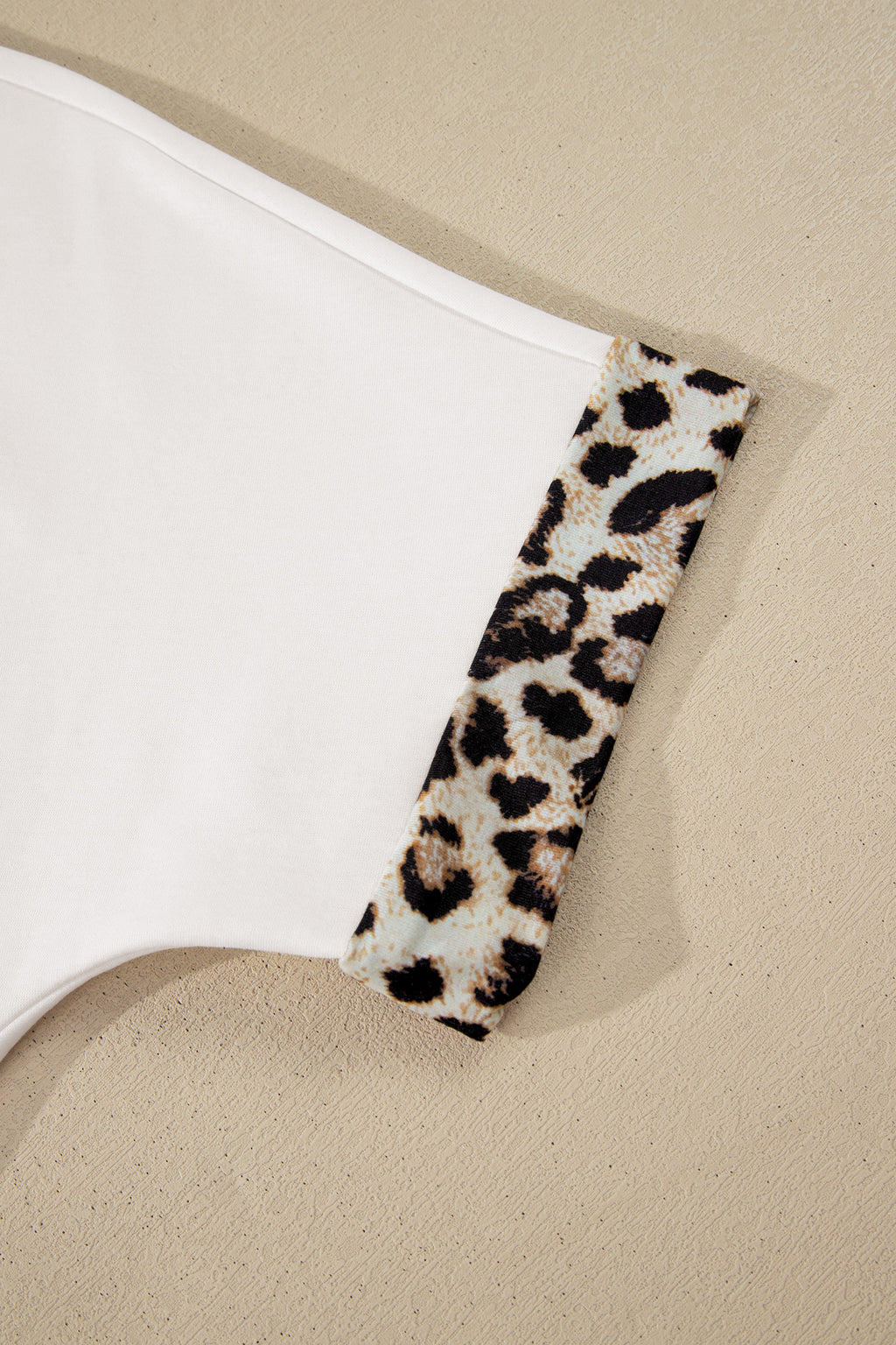 Women's White Grey Leopard Bow T-Shirt Maxi Dress Thigh Slit Cuffed UK 8-22 at LivelyLooks