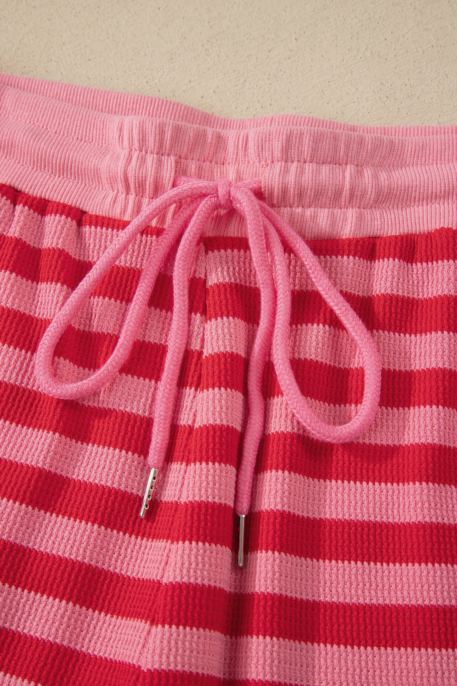 LivelyLooks Women's Stripe Puff Sleeve Top & Shorts Matching Set S-2XL women's fashion