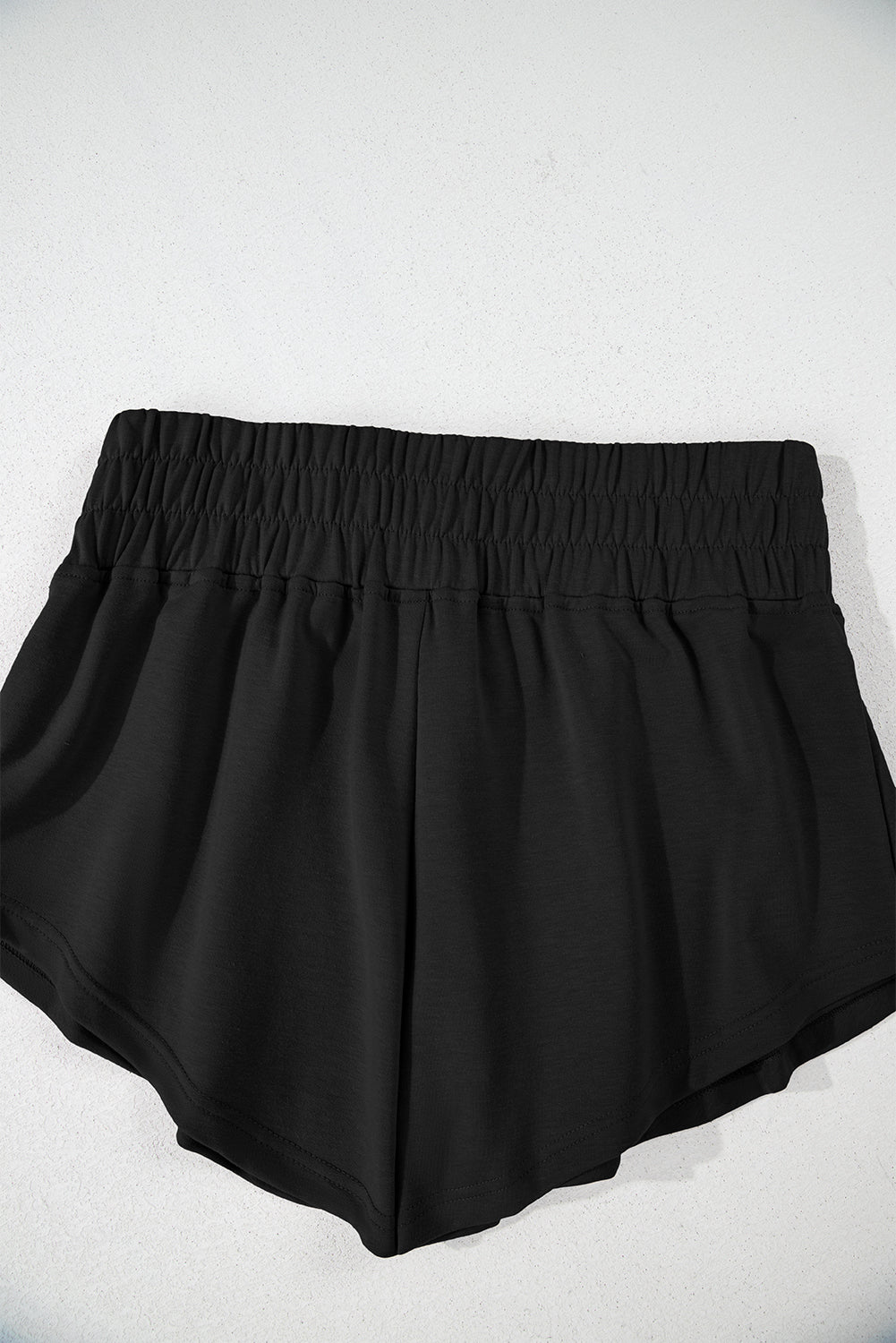 Shop Black Cropped Tee & Ruffle High Waist Skort Set 2pcs S-XL at LivelyLooks