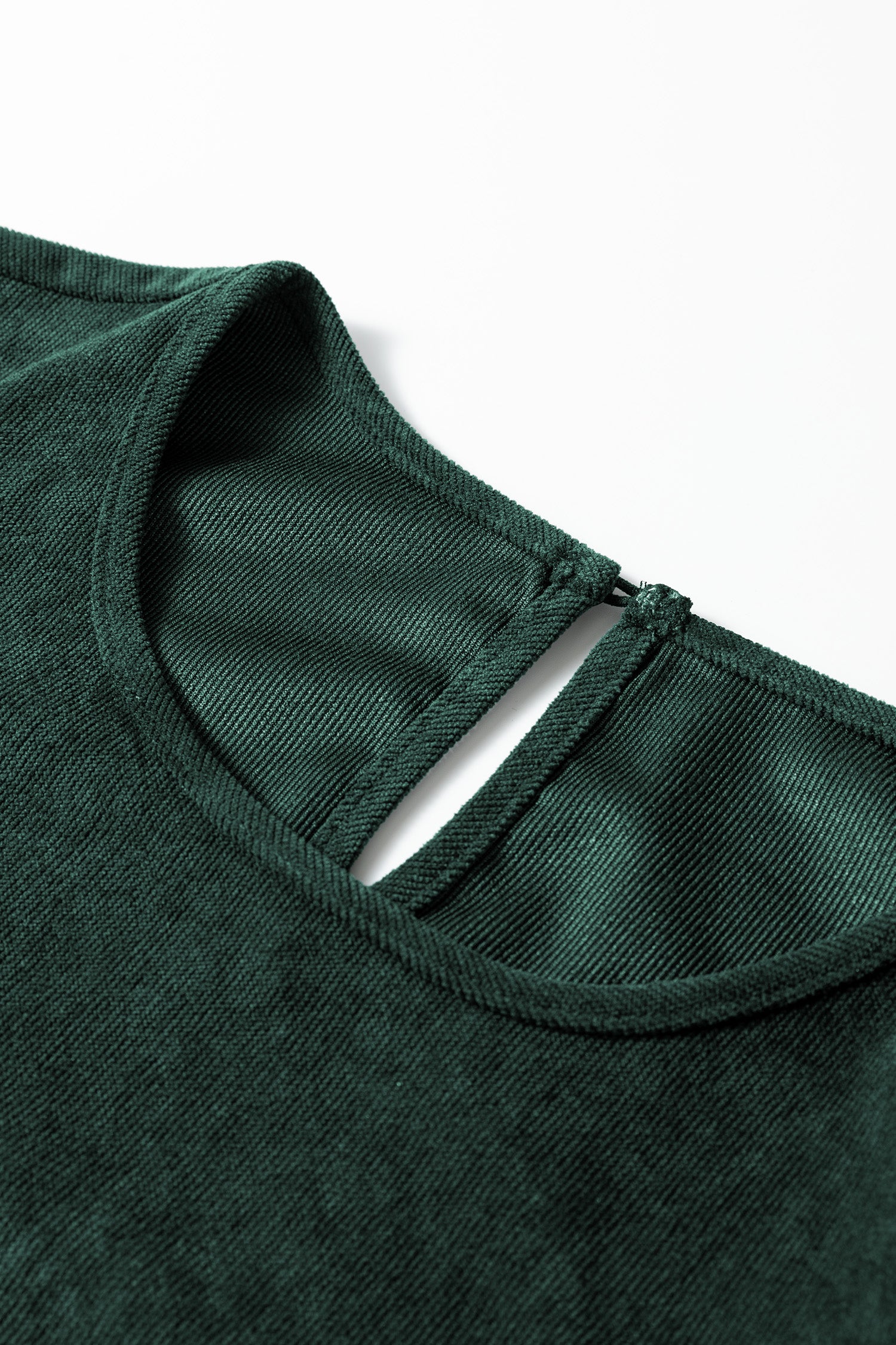 Lantern Sleeve Tiered Mini Dress | Black, Dark Brown & Mist Green | UK 8–22