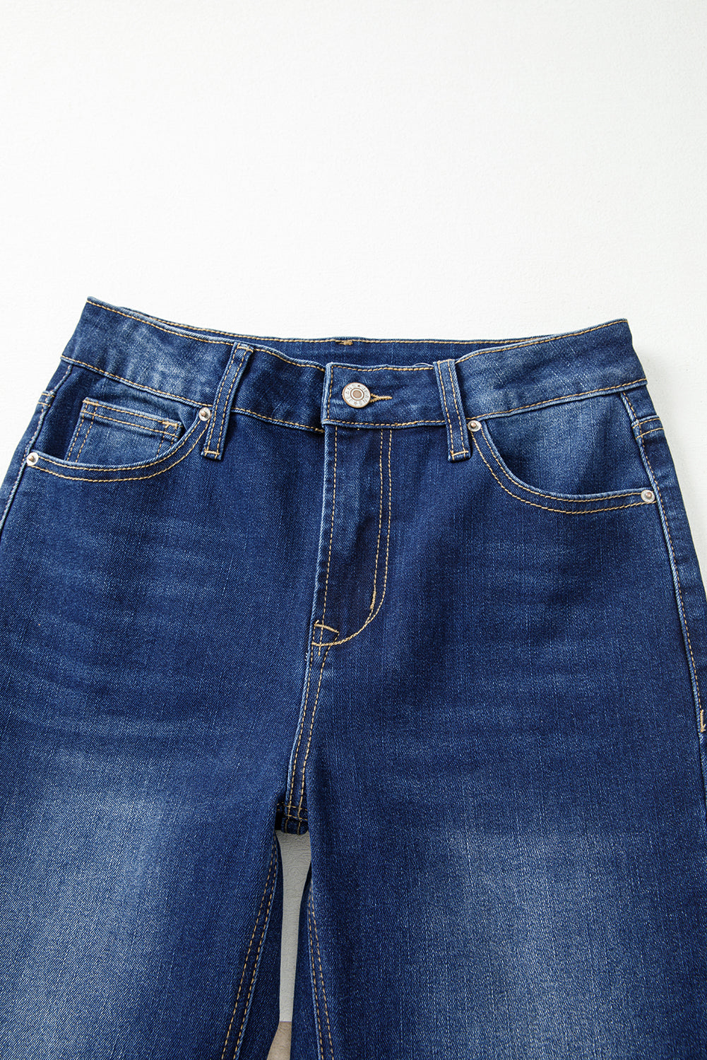 Women's Women's Bootcut Jeans Western Stitch Patched Pocket Denim Sizes 4-16 at LivelyLooks