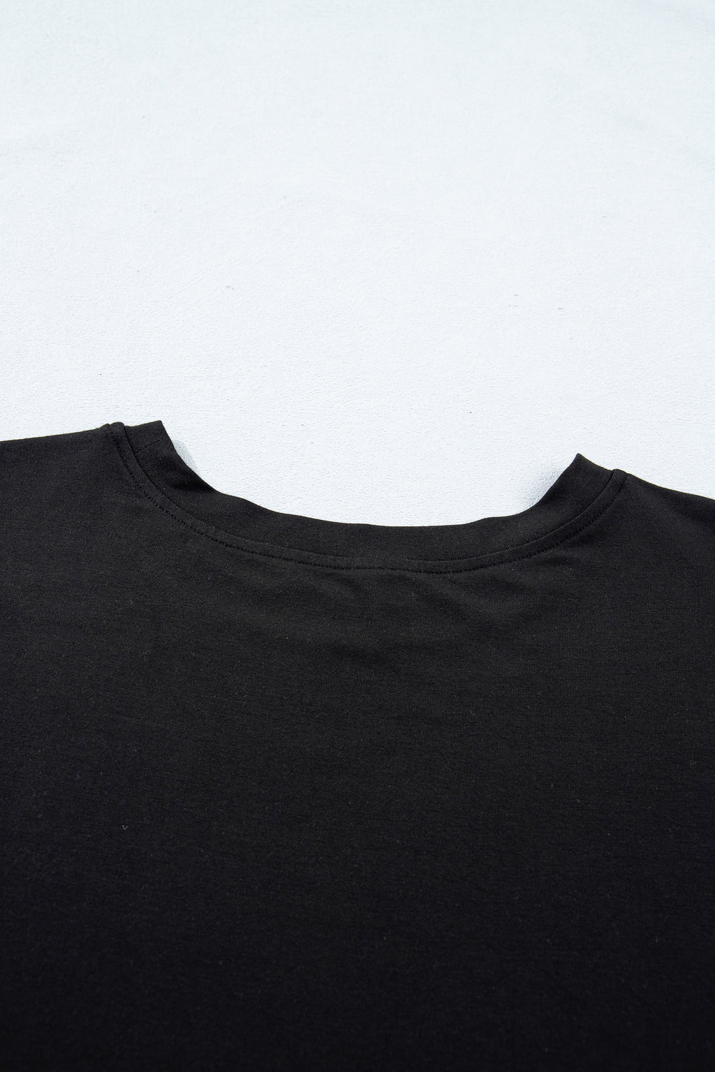 Oversized Tee & Tie Wrap Mini Skort 2pcs Set | Black & Laurel Green