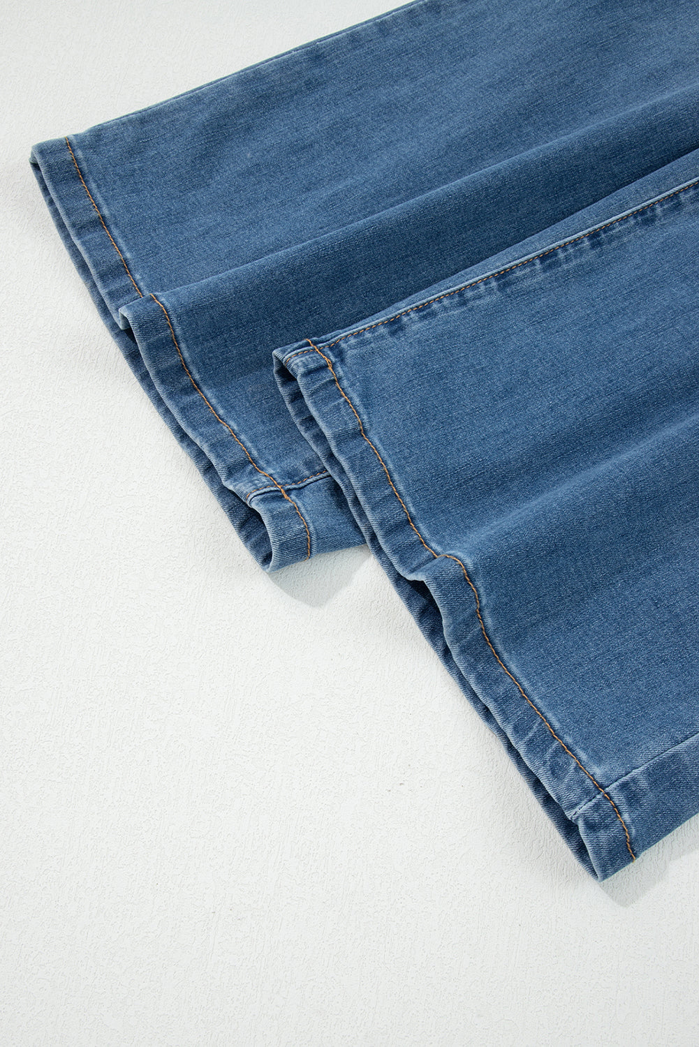 Women's Women's High Waist Wide Leg Jeans Multi Button Detail With Pockets Sizes 4-16 at LivelyLooks