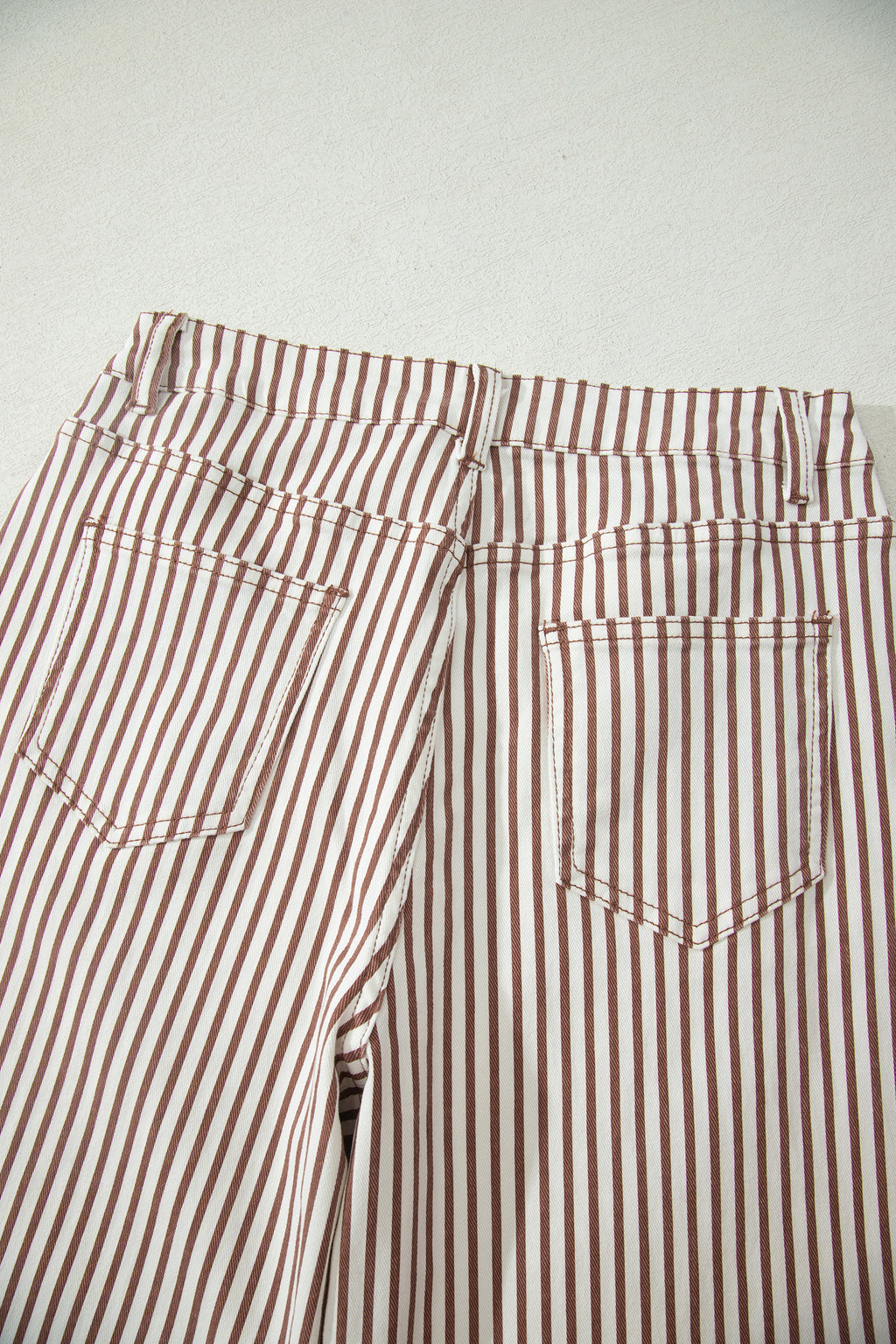 Stripe Casual Barrel Leg Jeans UK 4-16