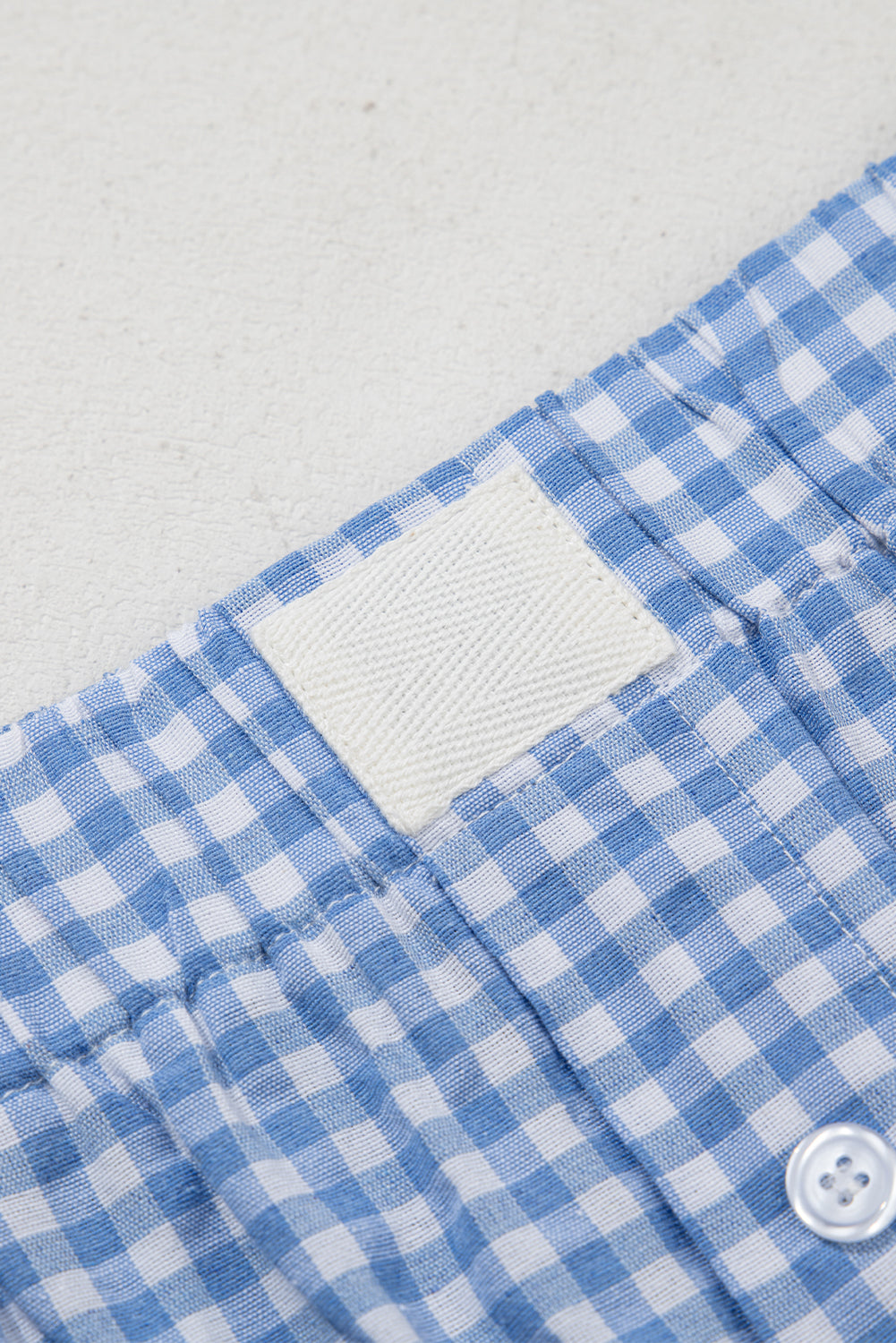 Shop Gingham Print High Waist Casual Shorts S-2XL at LivelyLooks
