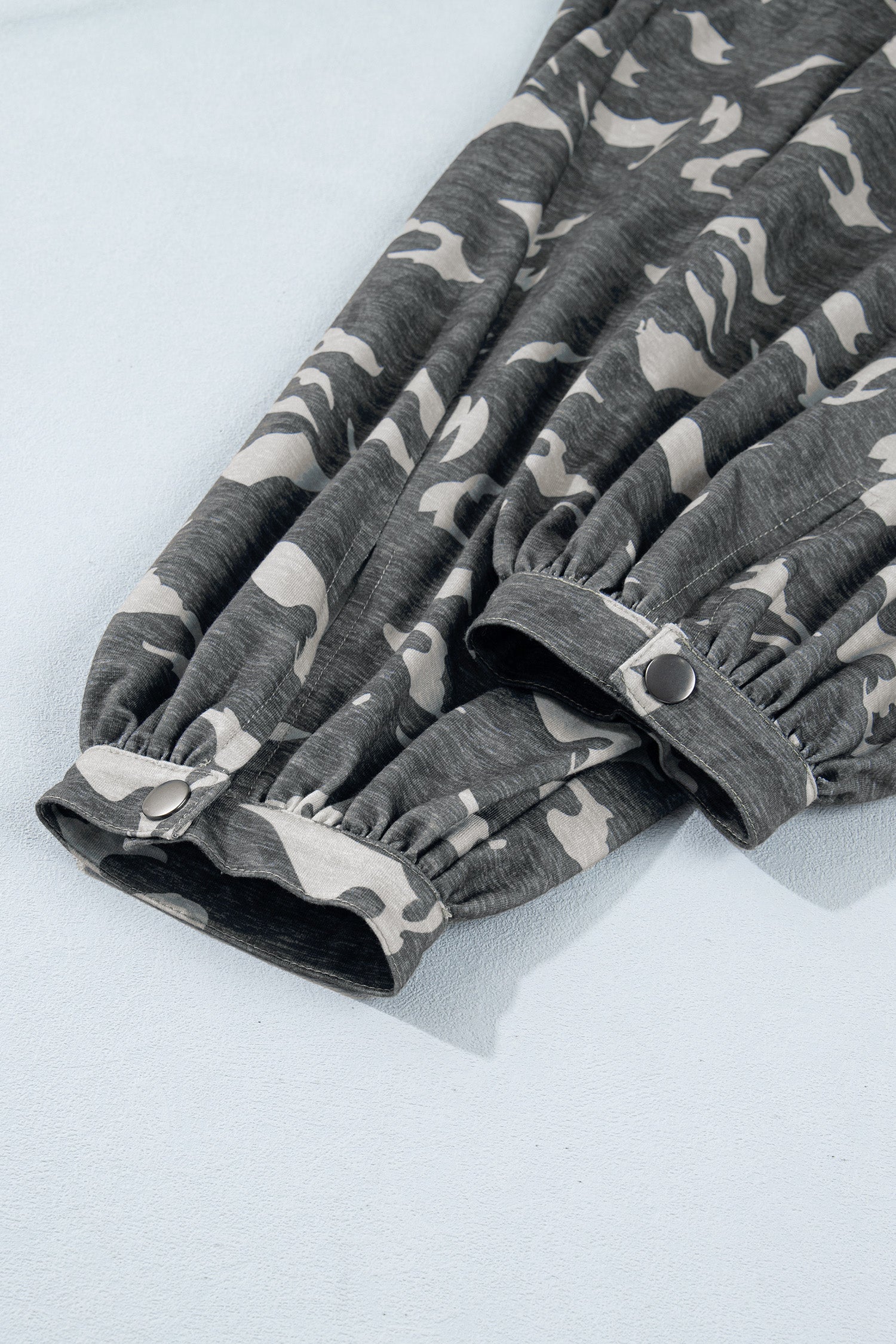 Camo Print Drawstring Cargo Barrel Pants | Khaki & Multicolour