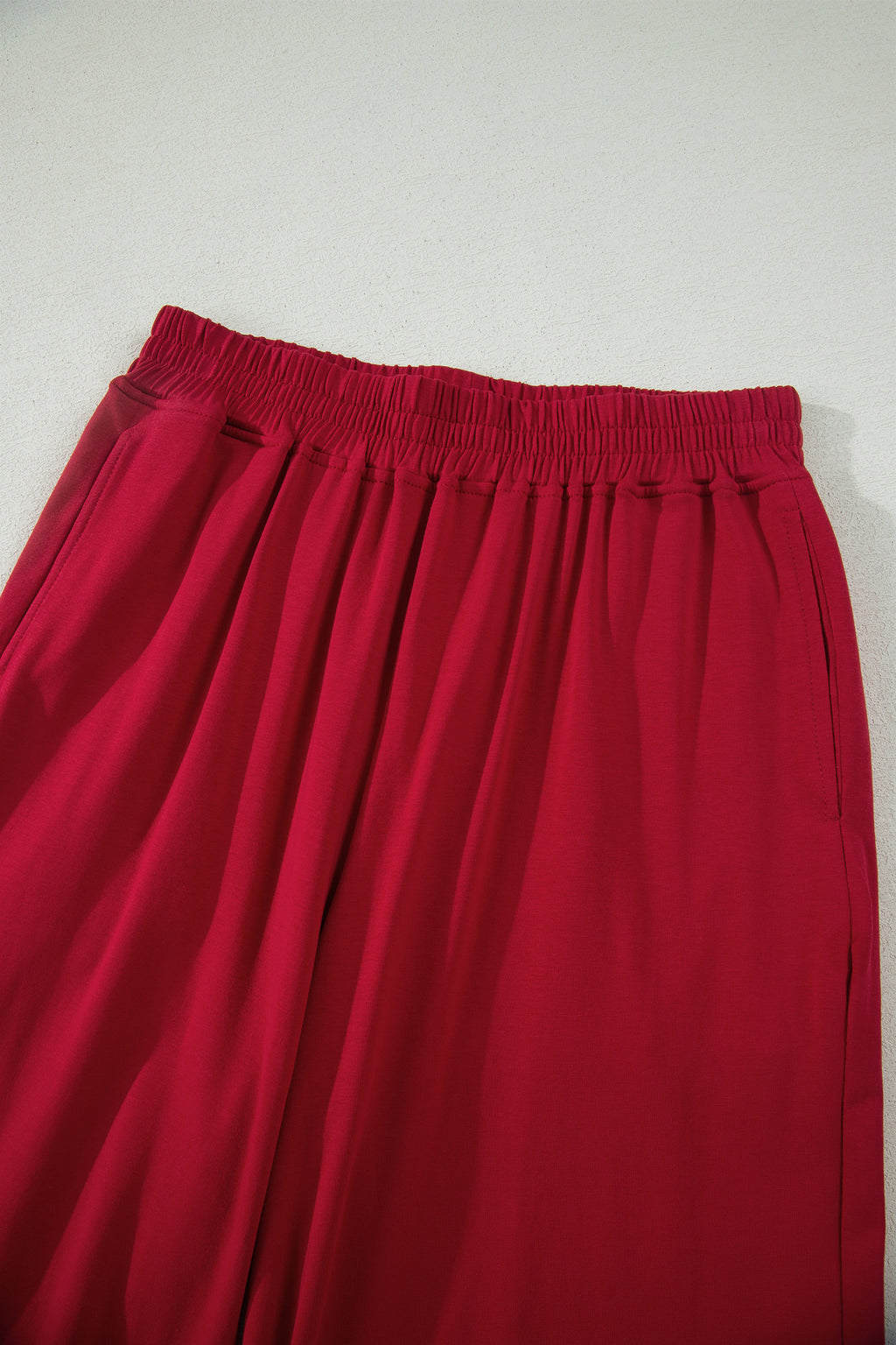 Solid Cropped Cap Sleeve Tank & Jogger Pants Set | 4 Colours | Sizes 8-22