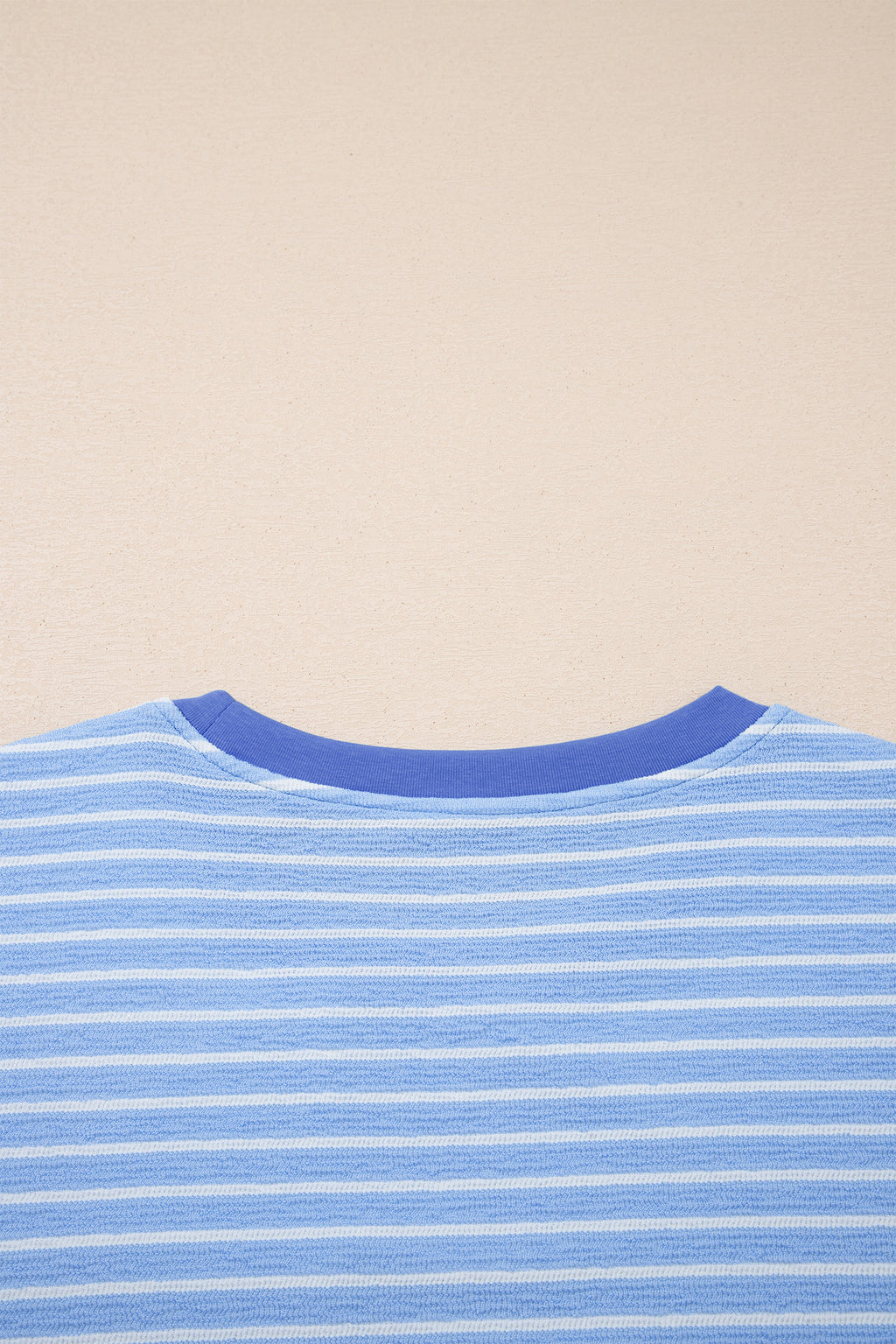 Stripe Crew Neck Tee & Drawstring Cropped Trousers Set | 4 Colours | Sizes 8-22