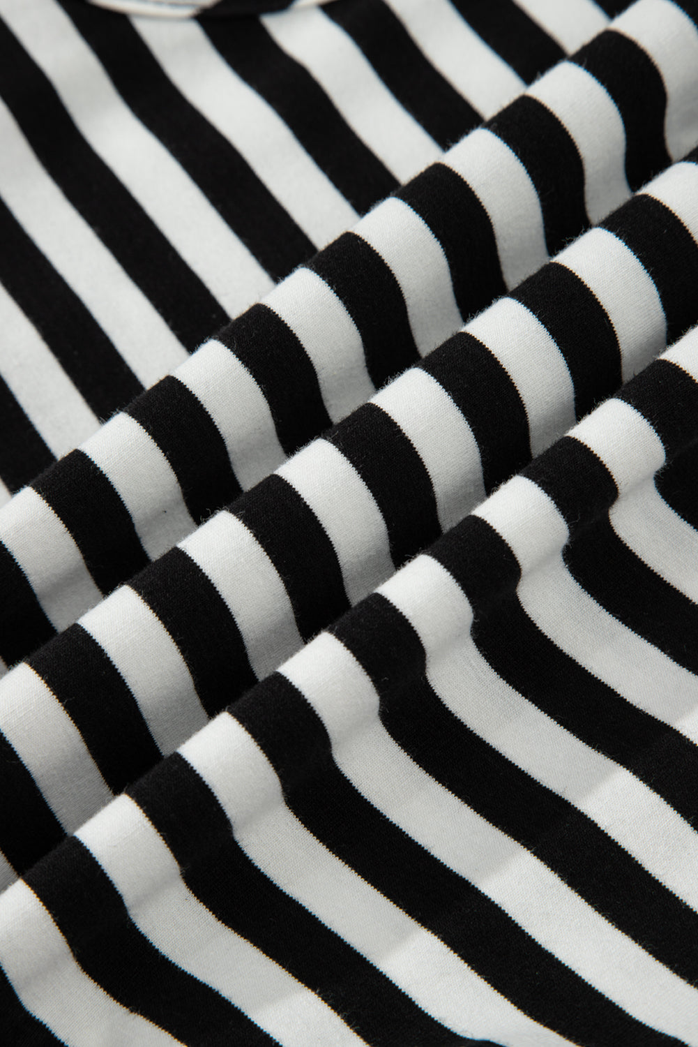 Women's Stripe U-Neck Sleeveless Loose Fit Mini Dress Pink Black Blue S-XL at LivelyLooks