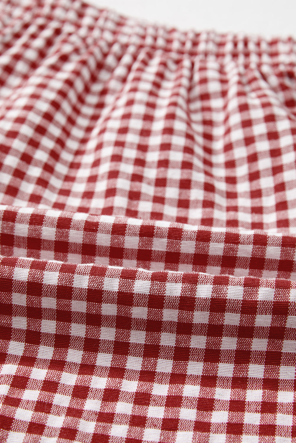 Shop Gingham Print High Waist Casual Shorts S-2XL at LivelyLooks