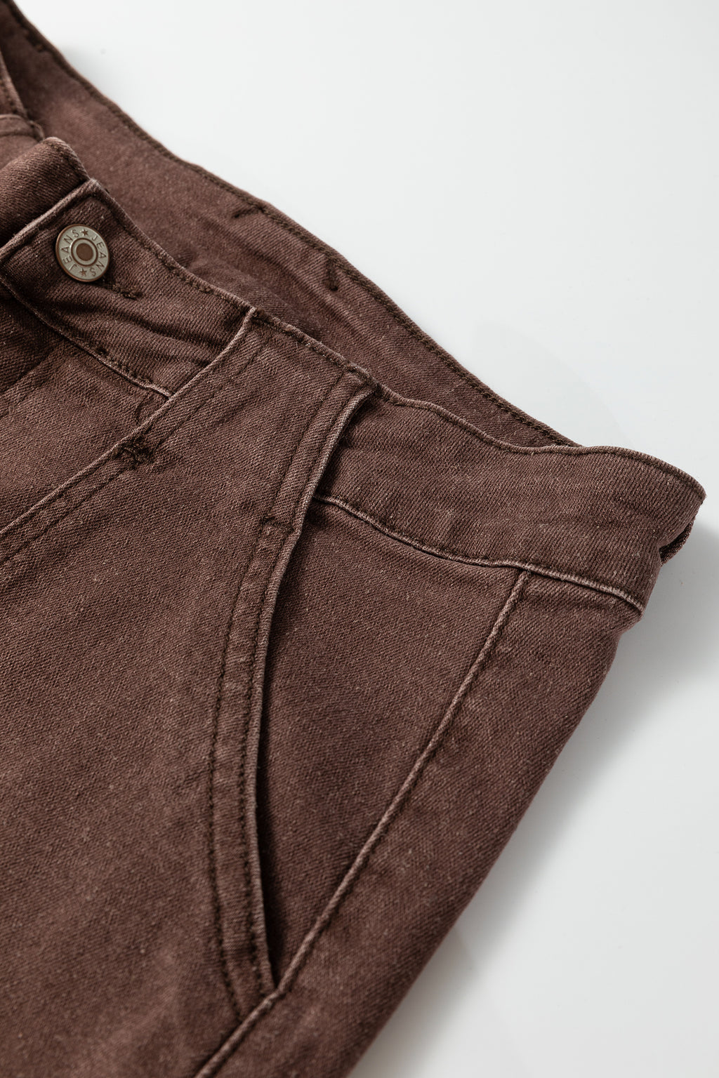 Women's Women's Retro Washed Loose Jeans Patch Pocket 2 Colours Sizes 4-16 at LivelyLooks