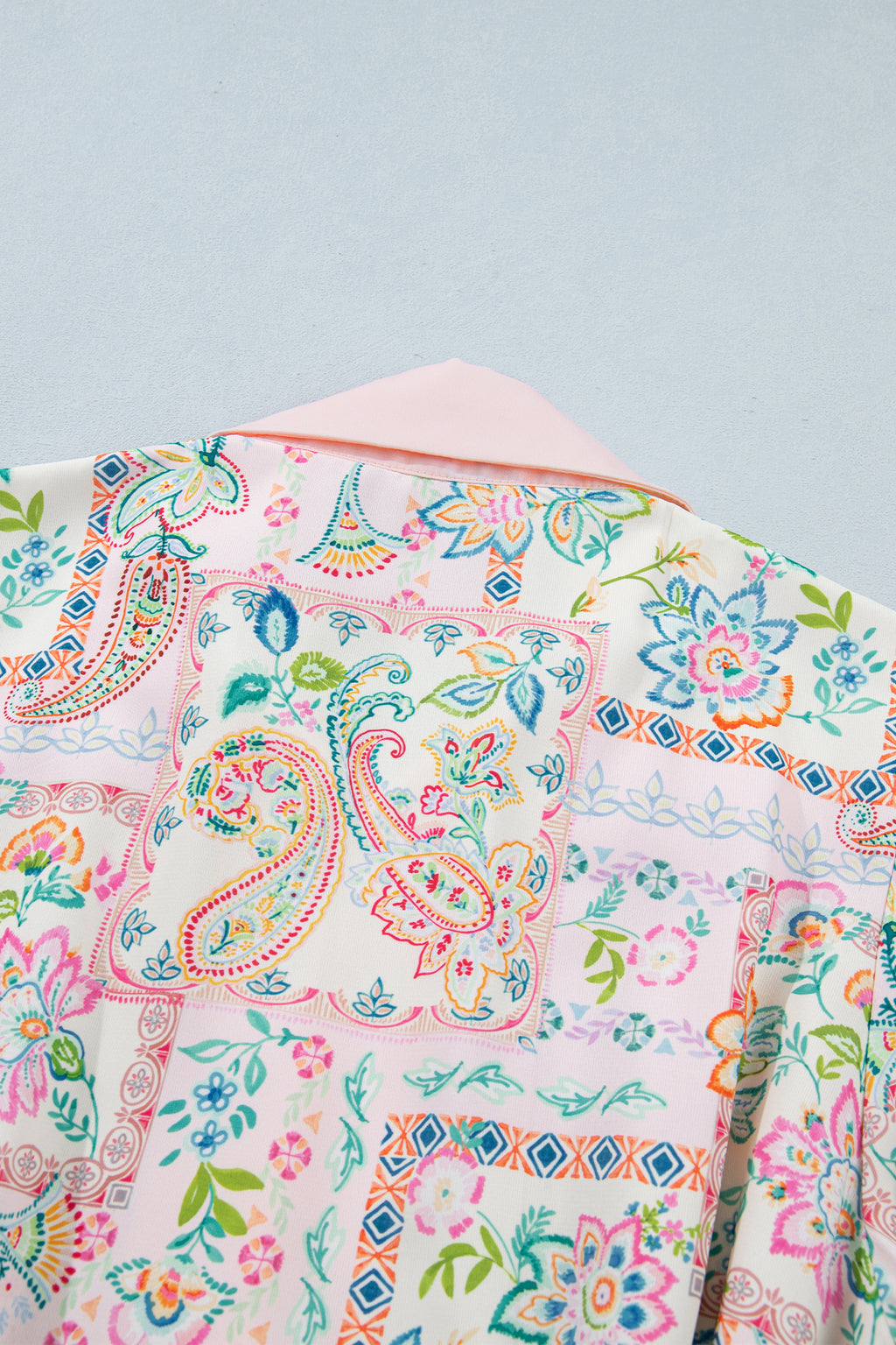 Shop Pink Boho Floral Print Belted Mini Dress | UK Sizes 8-20 at LivelyLooks