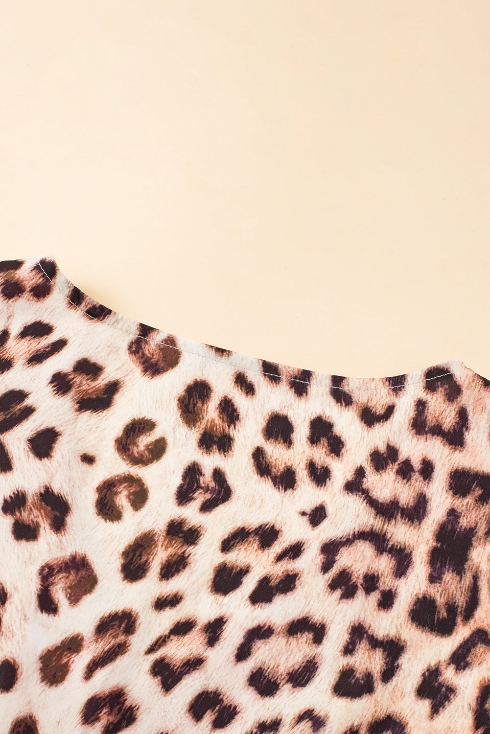 Bright Pink Leopard Colour Block Bubble Sleeve Maxi Dress S-3XL