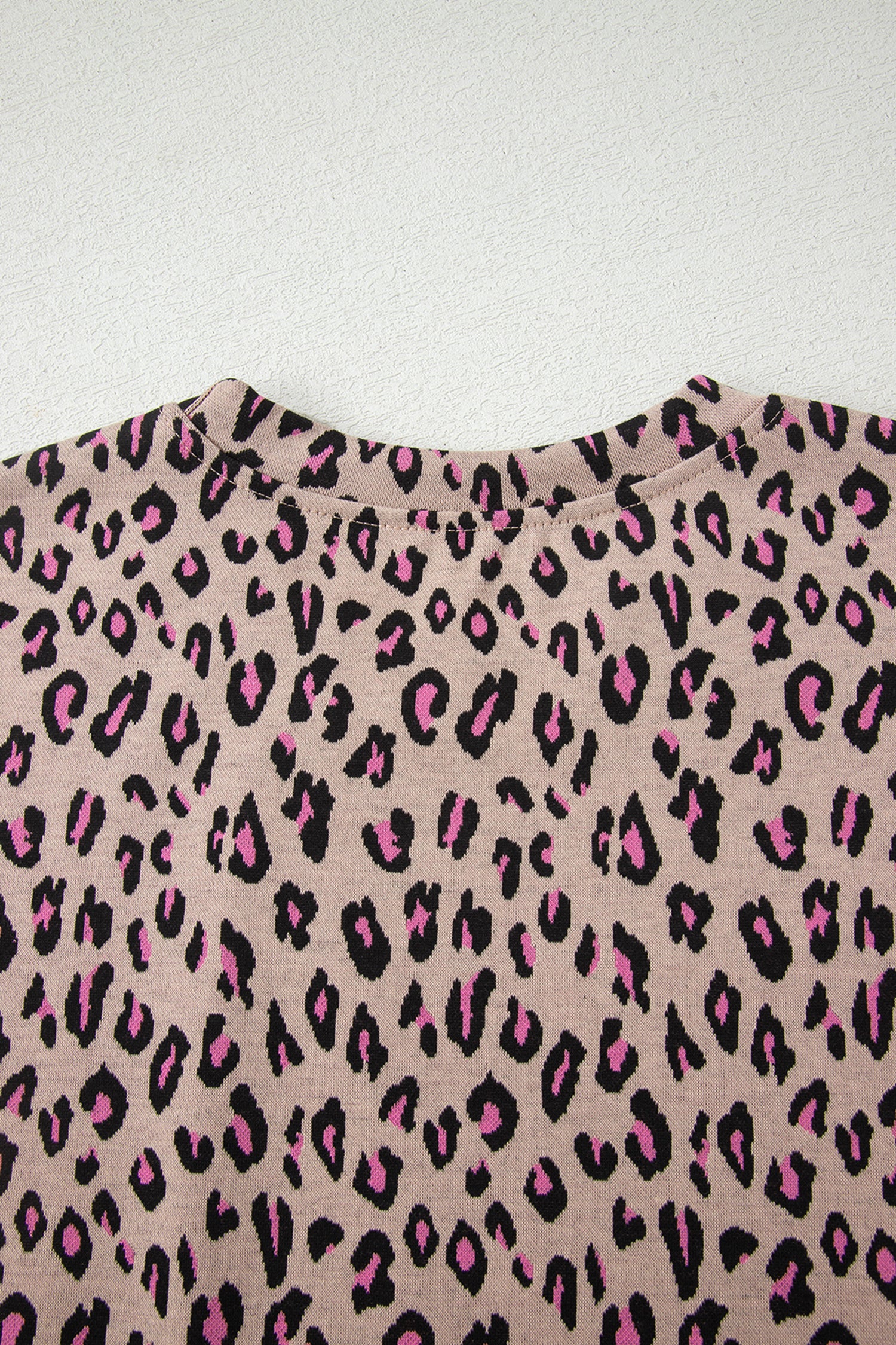 Pink Leopard Print Casual Tee & Pants Co-ord Set | UK 8–22