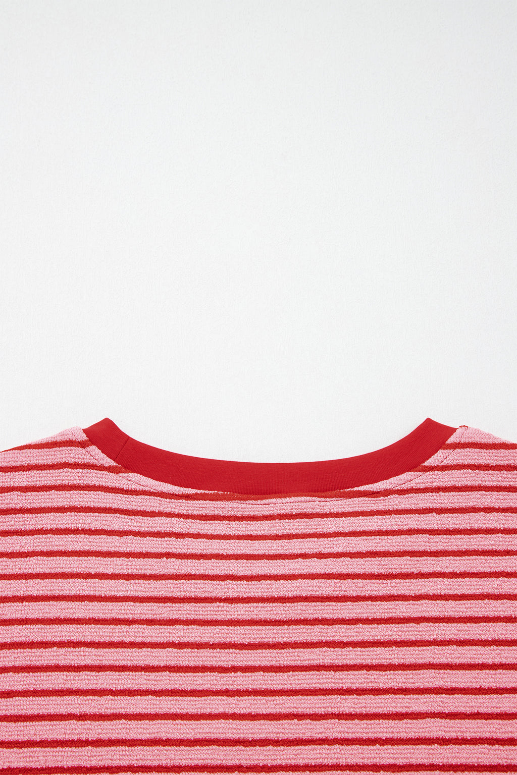 Stripe Crew Neck Tee & Drawstring Cropped Trousers Set | 4 Colours | Sizes 8-22
