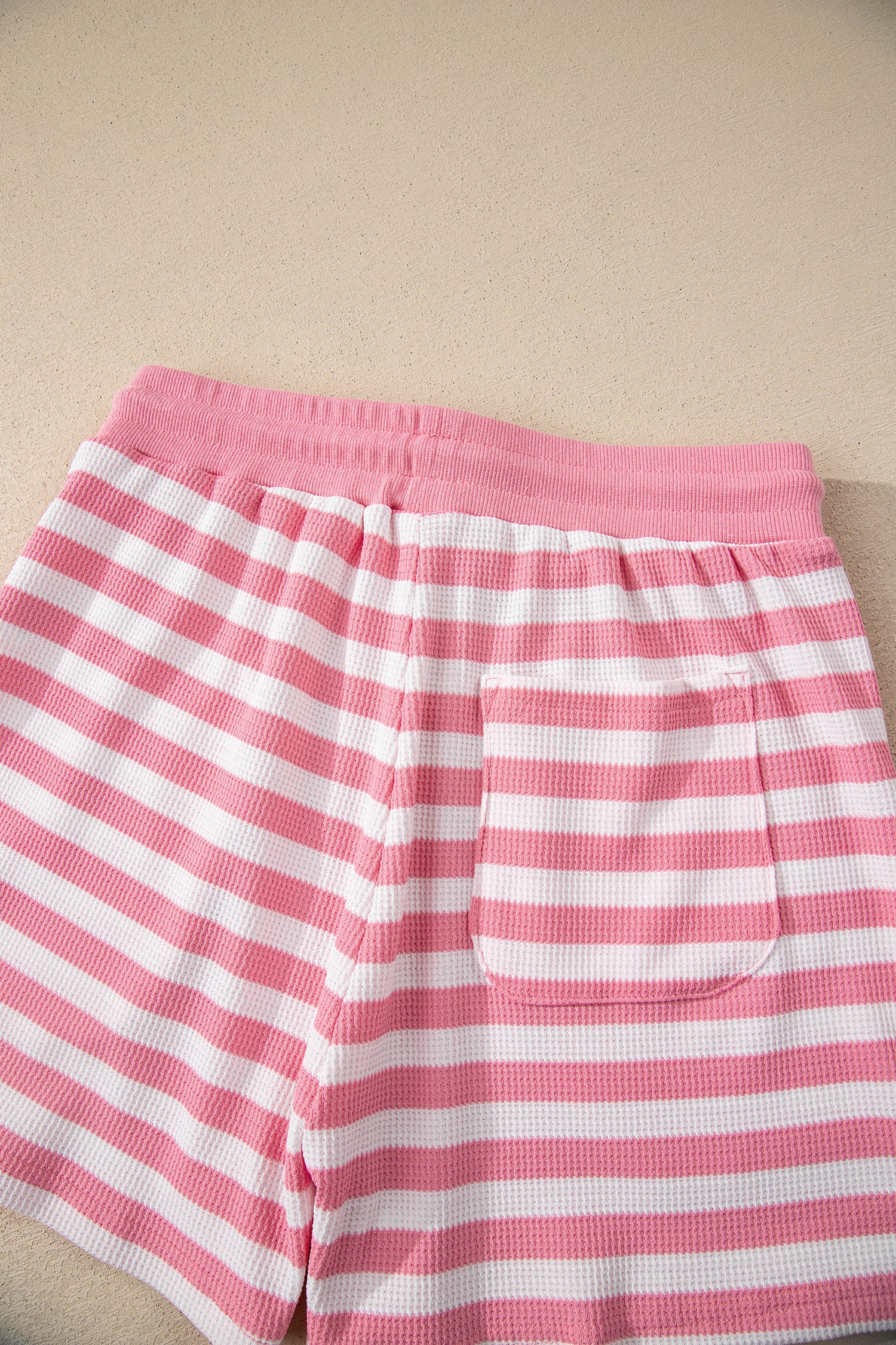 LivelyLooks Women's Stripe Puff Sleeve Top & Shorts Matching Set S-2XL women's fashion