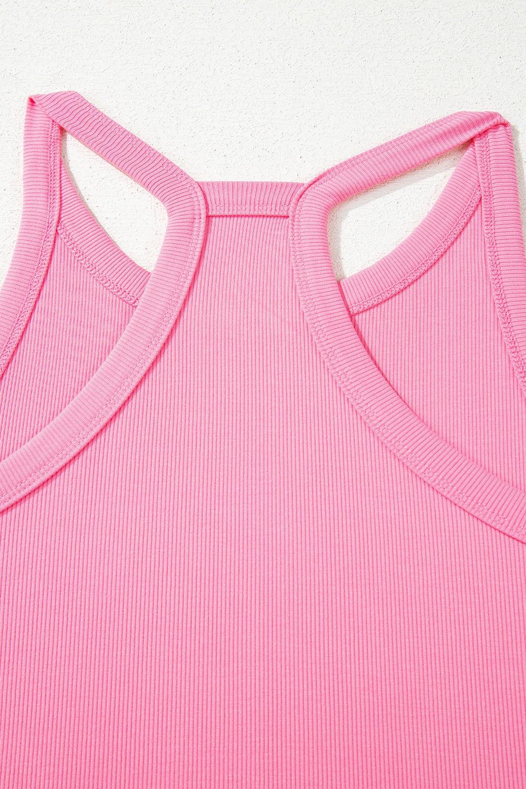 Ribbed Tank Top & Sweatpants Co-ord Set | Yellow Cream, Sky Blue, Pink, Green