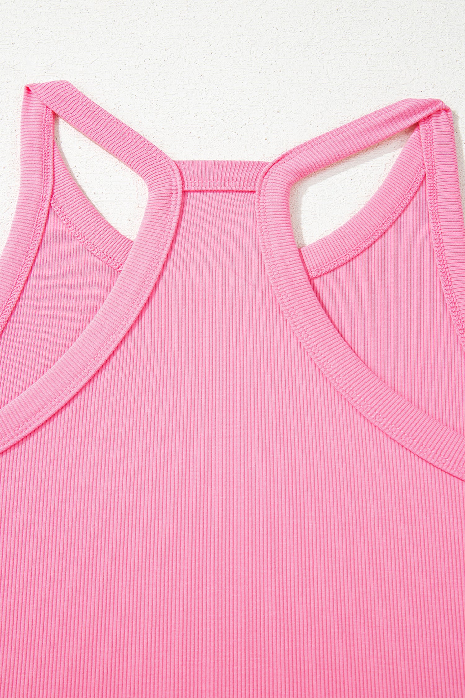 Ribbed Tank Top & Sweatpants Co-ord Set | Yellow Cream, Sky Blue, Pink, Green
