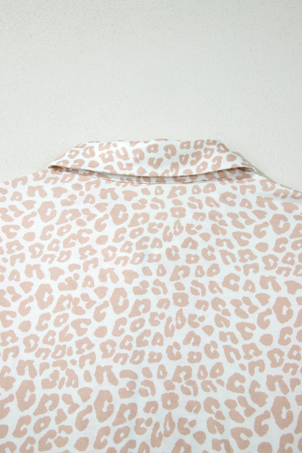 LivelyLooks Beige Leopard Print Zip Polo Top & Shorts Co-ord Set | S-XL women's fashion