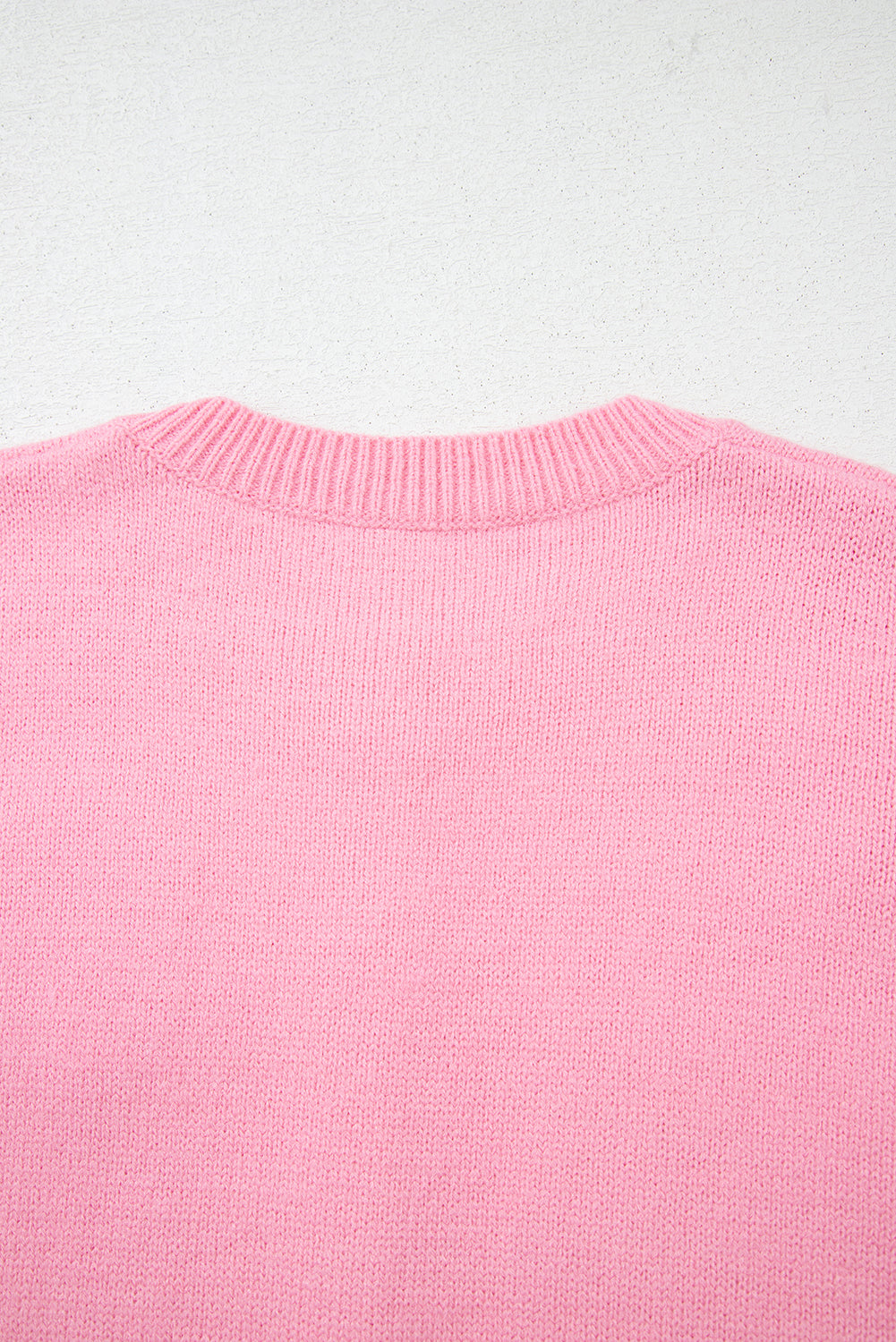 Shop Pink Floral Knit Button-Up Cardigan Cosy & Cute at LivelyLooks