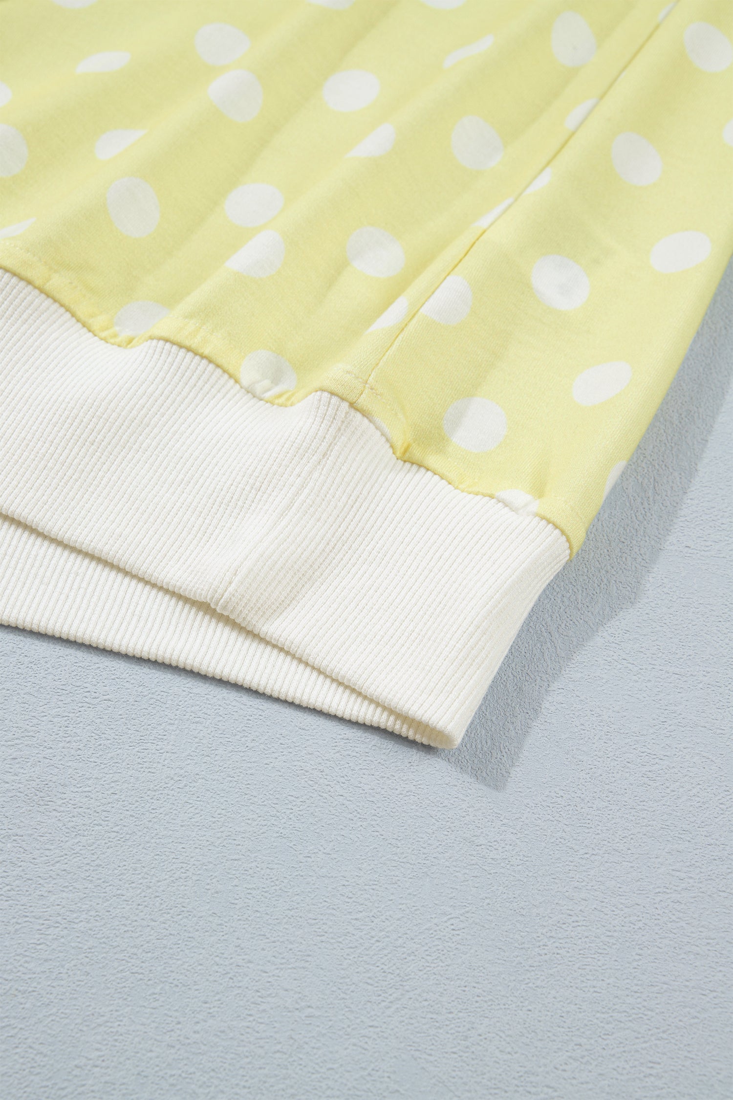 Polka Dot Mock Neck Short Set – Yellow, Pink, Sky Blue & Green