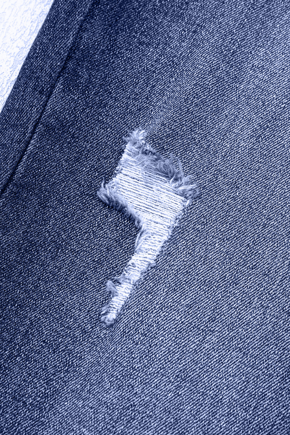 Women's Women's Distressed Straight Jeans Folded Cuffs High Waist Western Sizes 4-16 at LivelyLooks