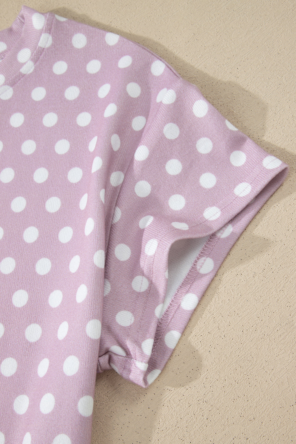 LivelyLooks Polka Dot Print Short Sleeve Top & Shorts Co-ord Set S-2XL women's fashion