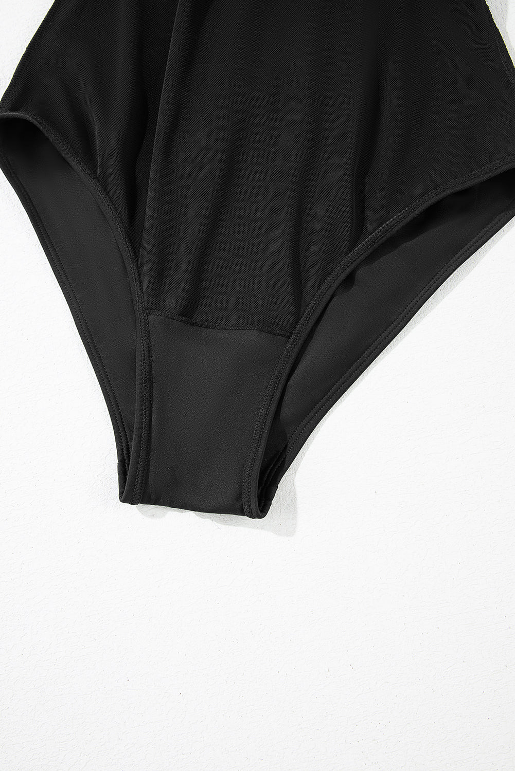 Black Strappy Lace-Up Open Back One Piece Swimsuit | UK 8-20