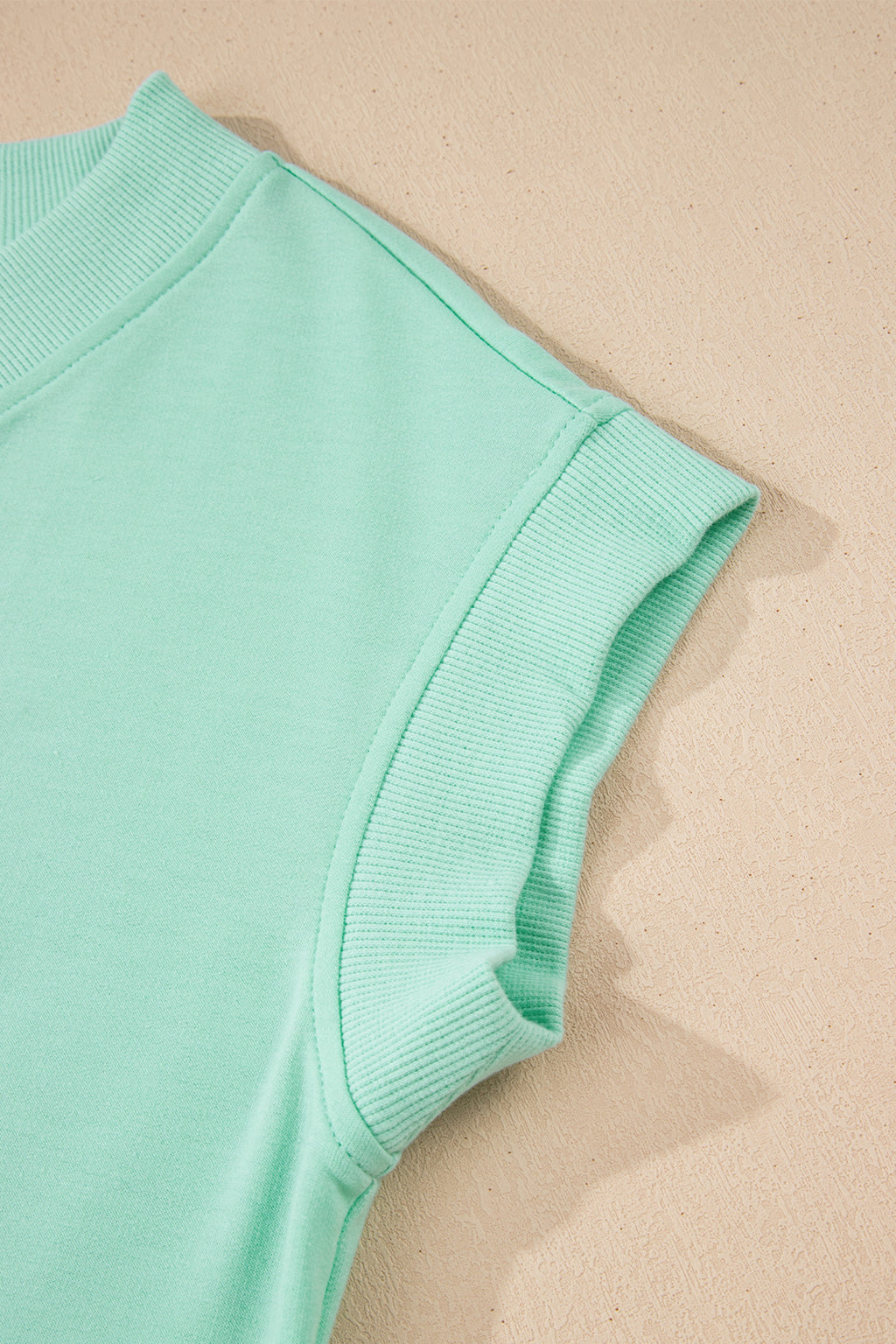 V-Neck Tee & Drawstring Pant Set | Apricot Pink, Mint Green, Bonbon & Beau Blue
