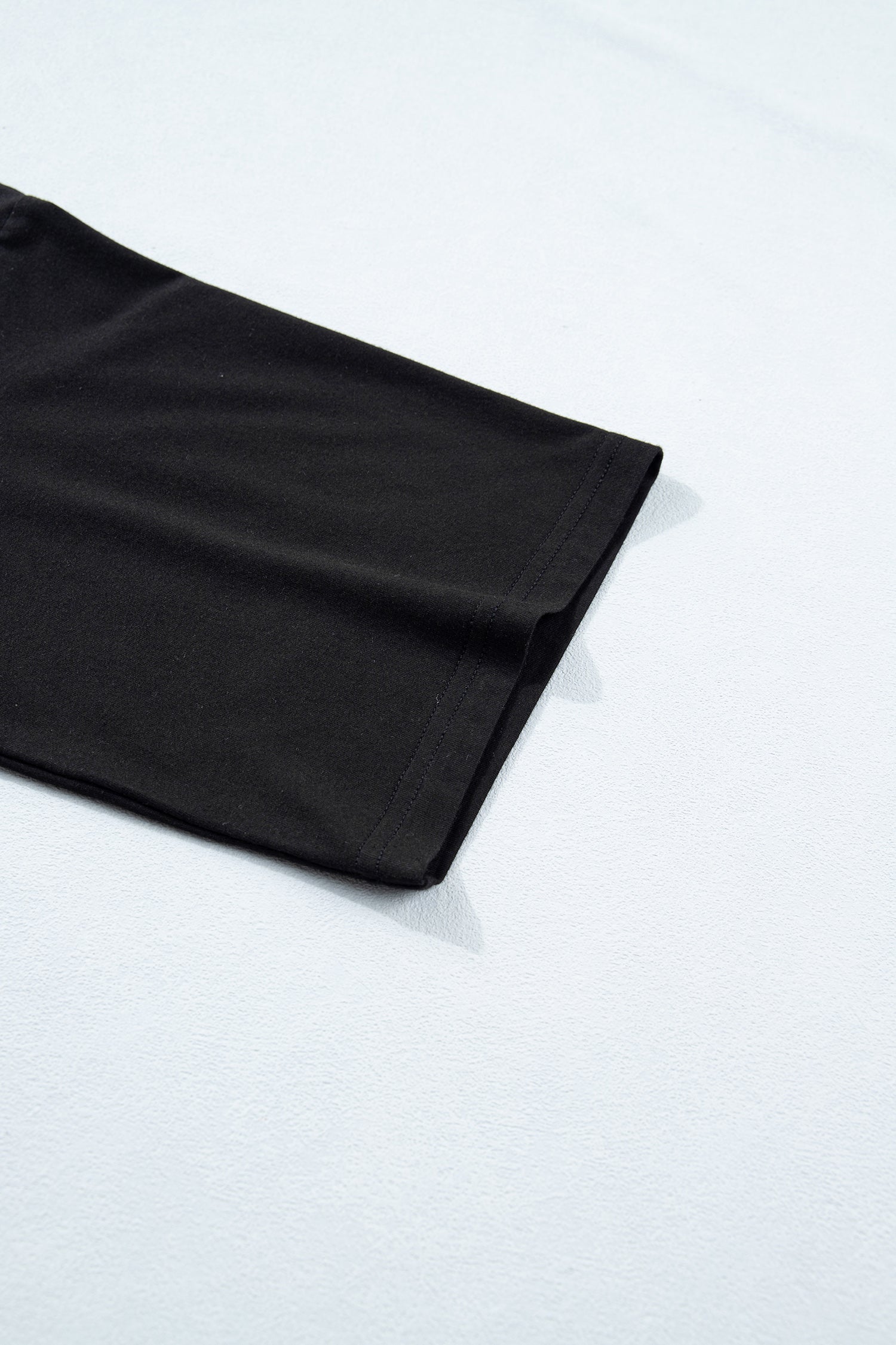 Oversized Tee & Tie Wrap Mini Skort 2pcs Set | Black & Laurel Green