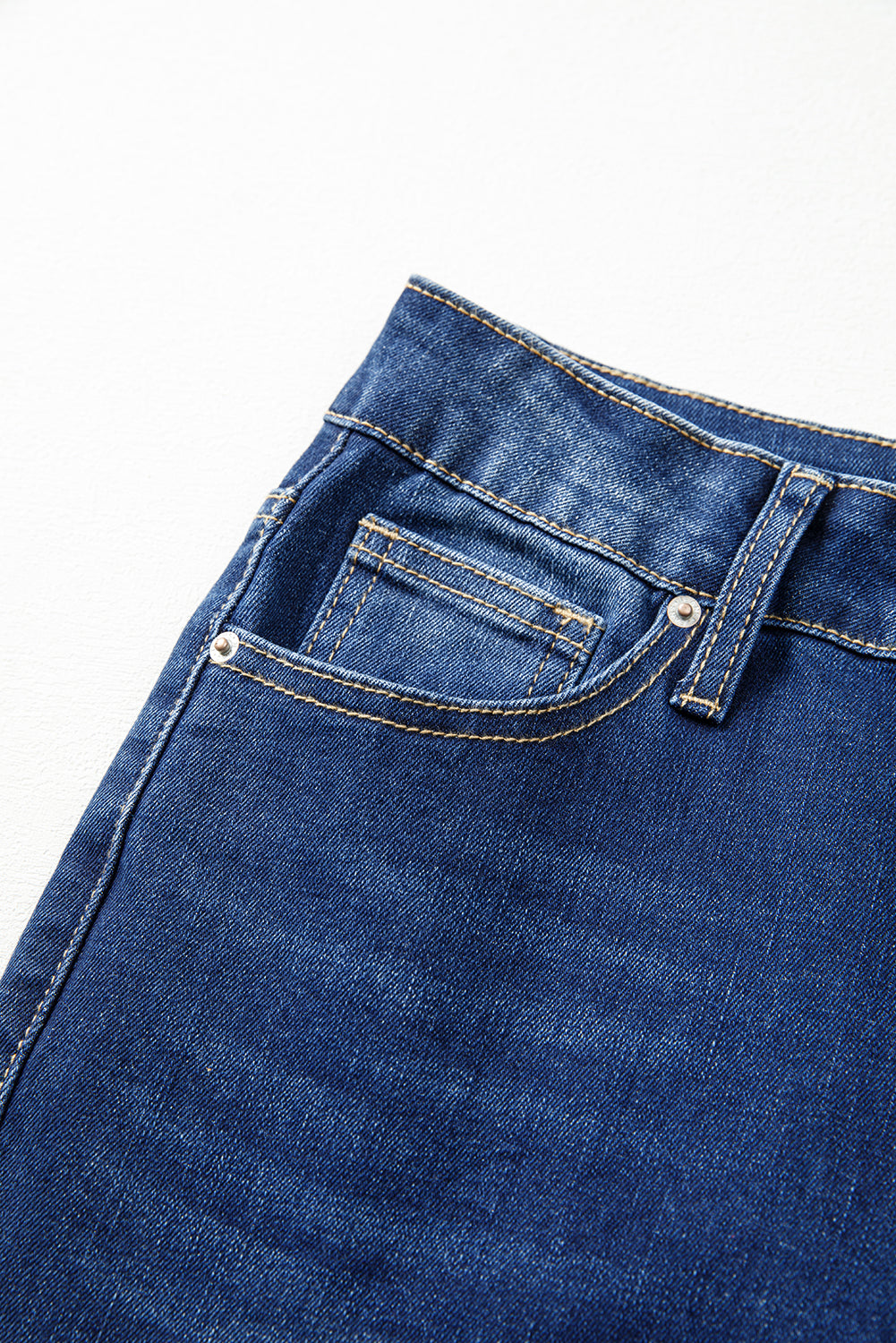 Women's Women's Bootcut Jeans Western Stitch Patched Pocket Denim Sizes 4-16 at LivelyLooks