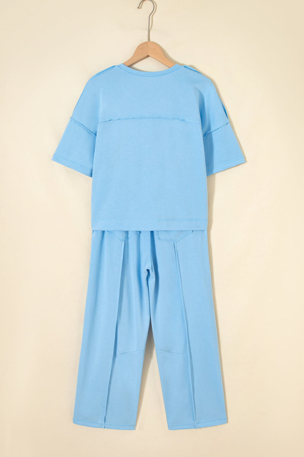 Drop Shoulder Boxy Tee & Barrel Pants Co-ord Set | Multiple Colours | UK 8–26