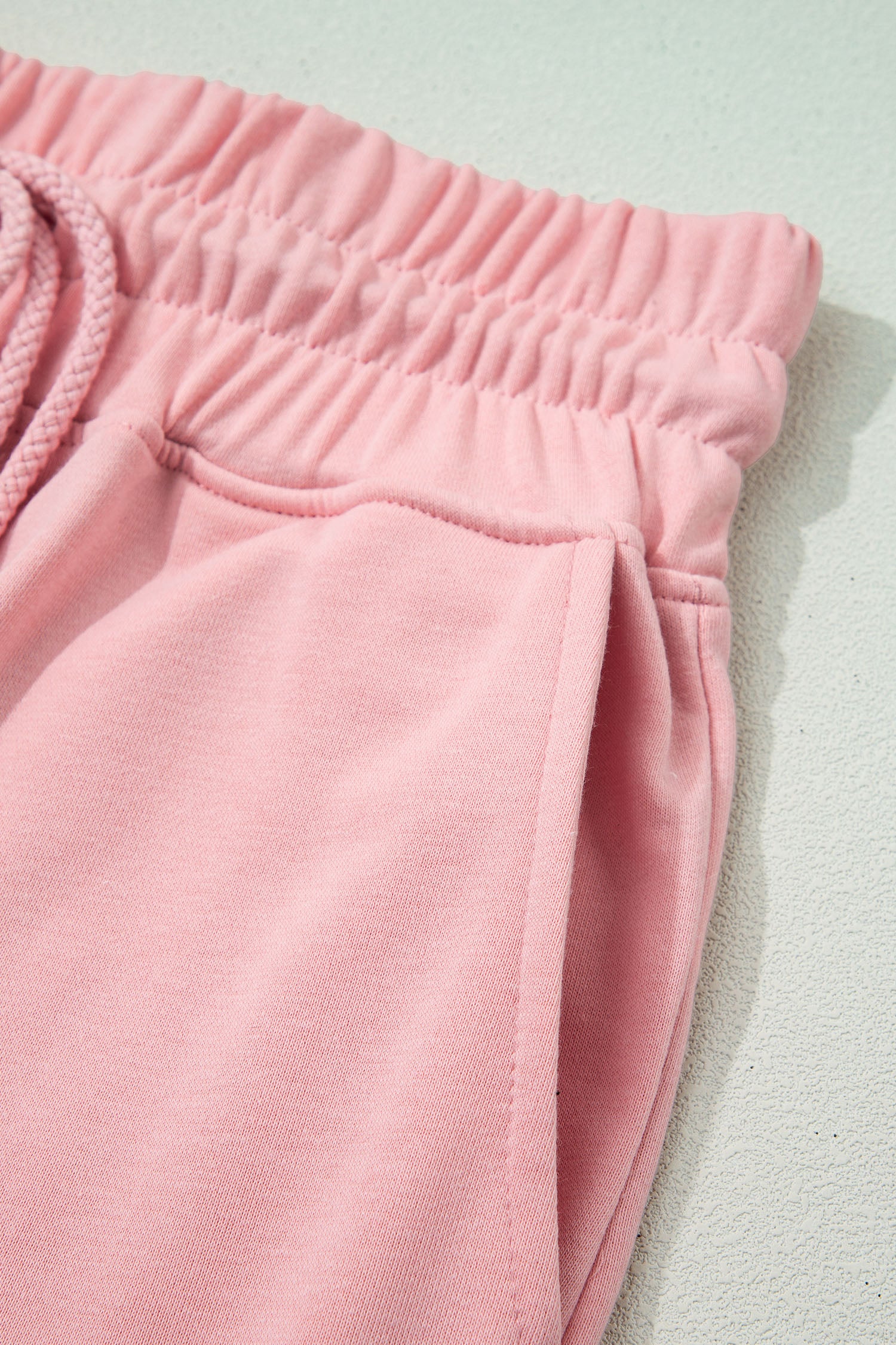 Solid Loose Tee & Drawstring Wide Leg Pants Co-ord Set | 4 Colours | UK 8–22