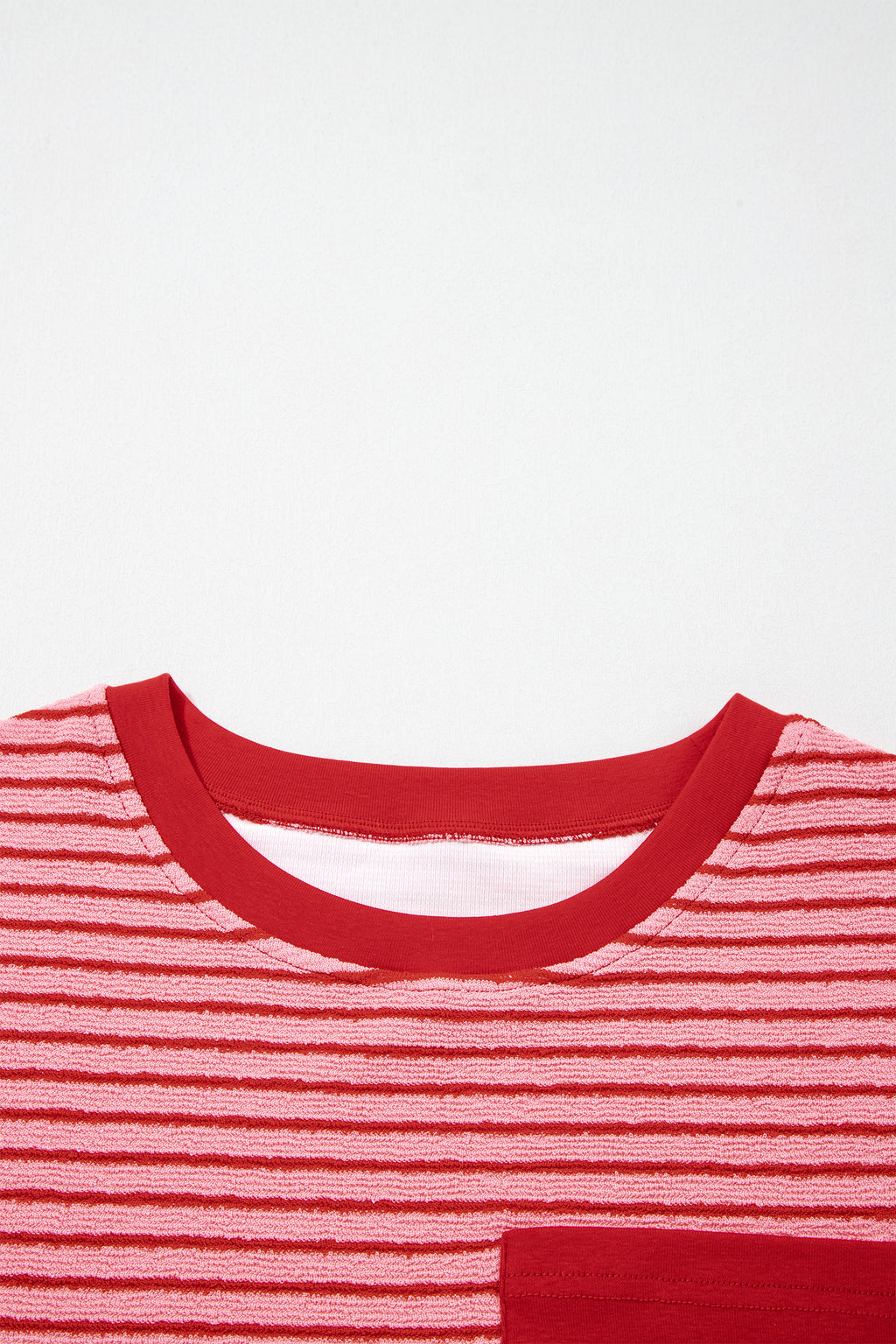 Stripe Crew Neck Tee & Drawstring Cropped Trousers Set | 4 Colours | Sizes 8-22
